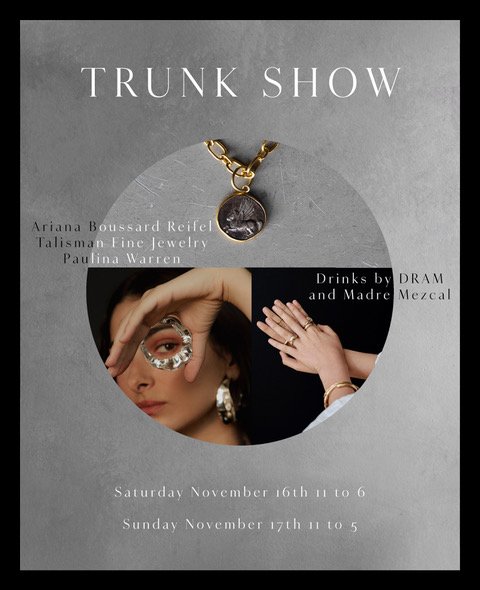 Sacred Thistle Trunk Show