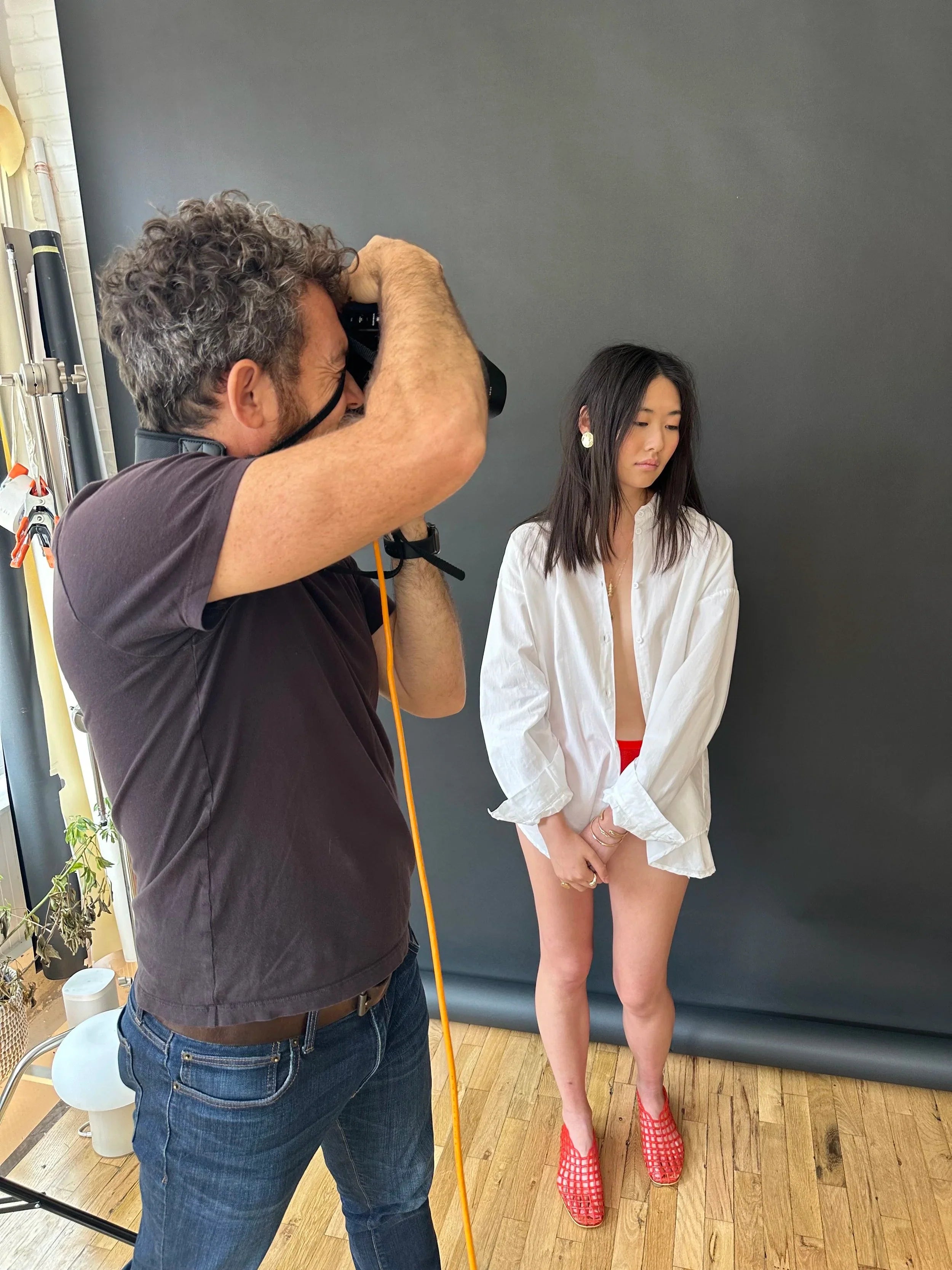 BTS at the Fall 2024 Lookbook Shoot