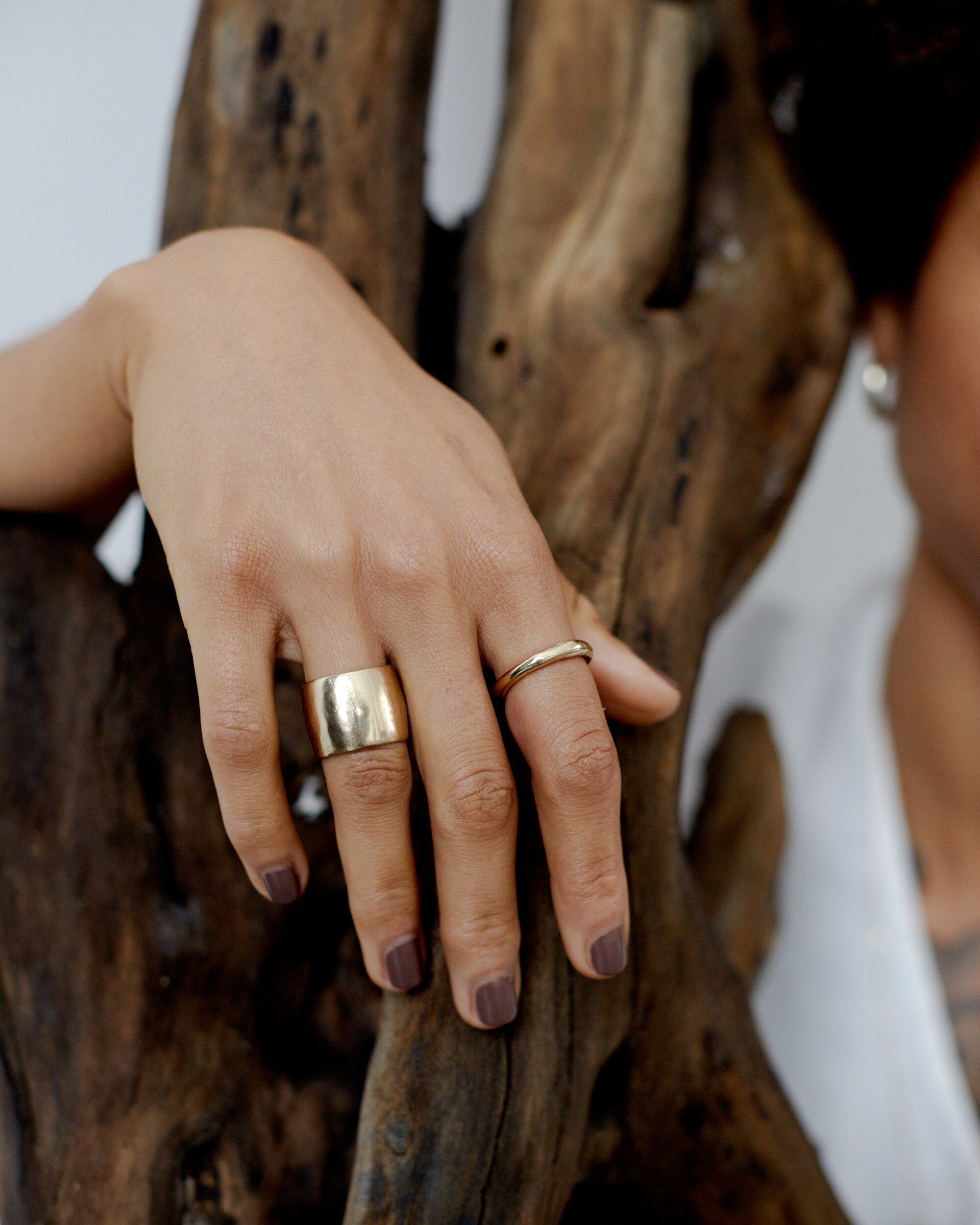 Talisman Fine Jewelry Demeter Cigar Band in 14k Recycled Gold