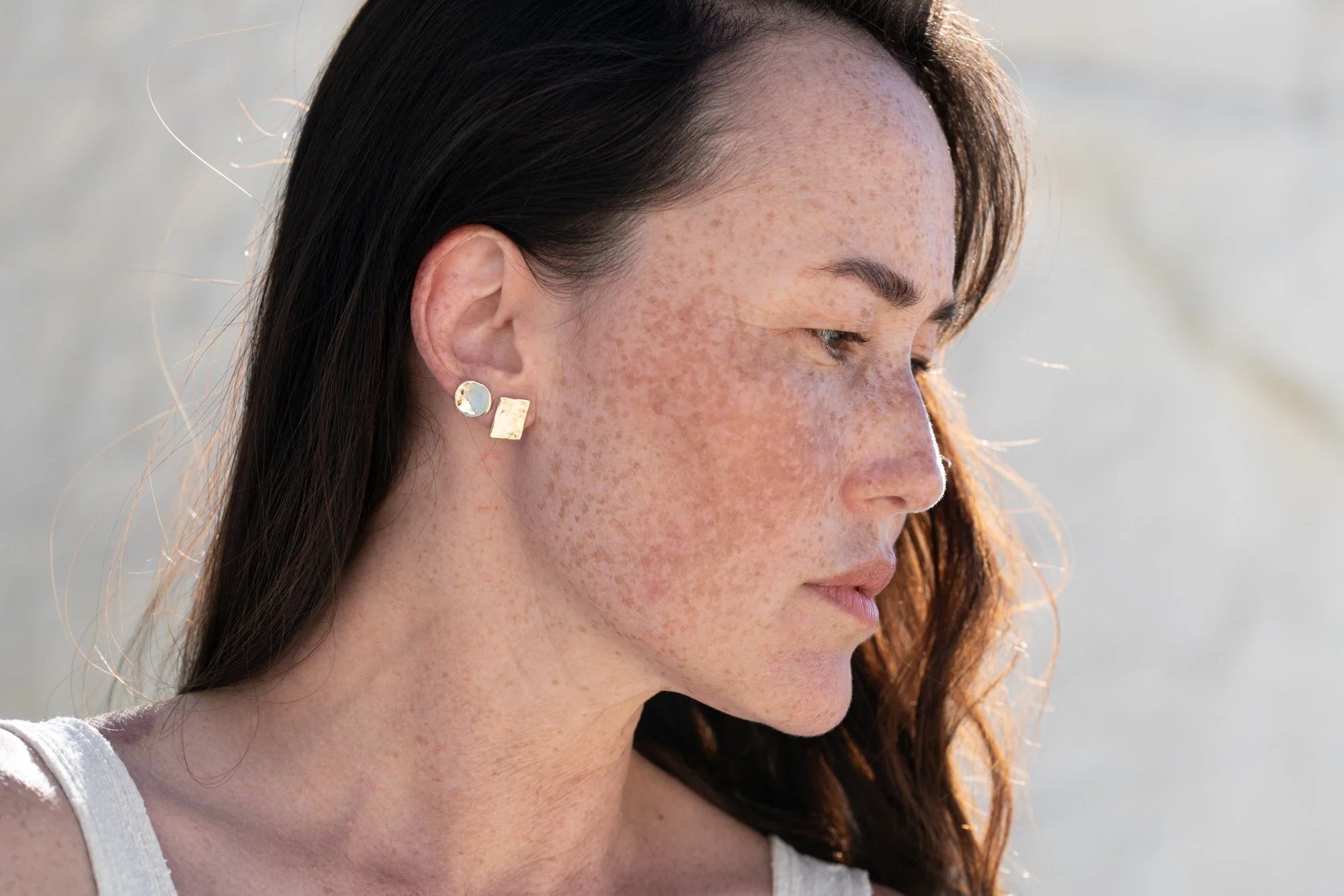 Talisman Fine Jewelry Petite Plane Earrings in 14k Recycled Gold