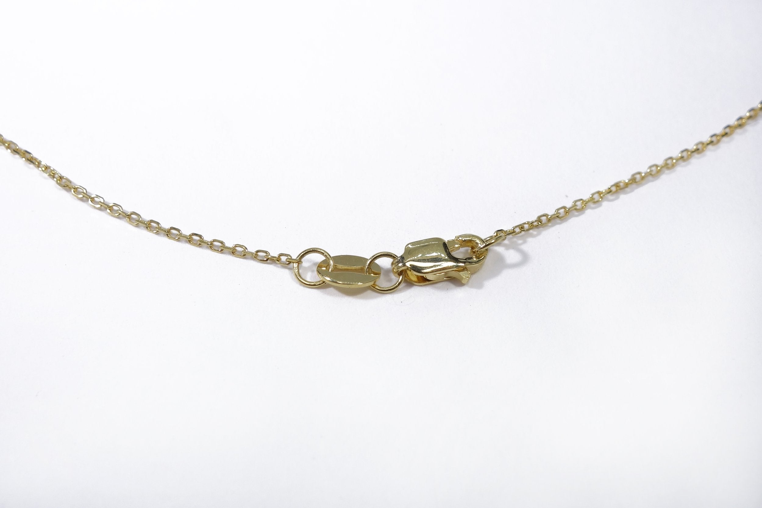 Talisman Fine Jewelry Linear Y Necklace in Diamond & 14k Recycled Gold