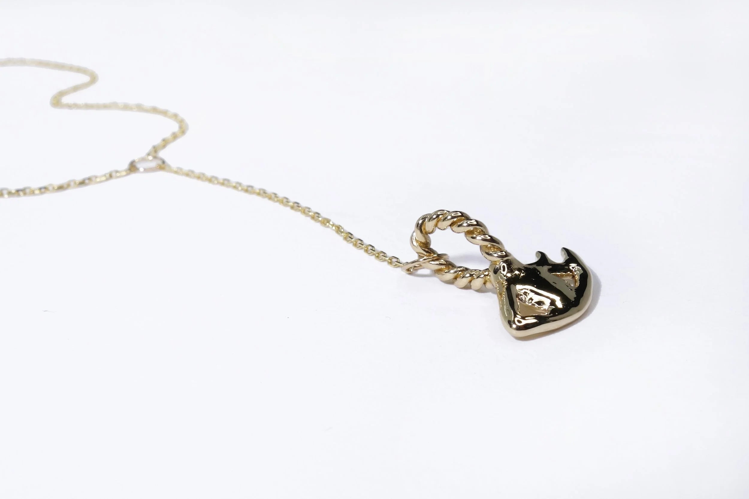 Talisman Fine Jewelry Mini Protective Eye Y Necklace in Diamond & 14k Recycled Gold