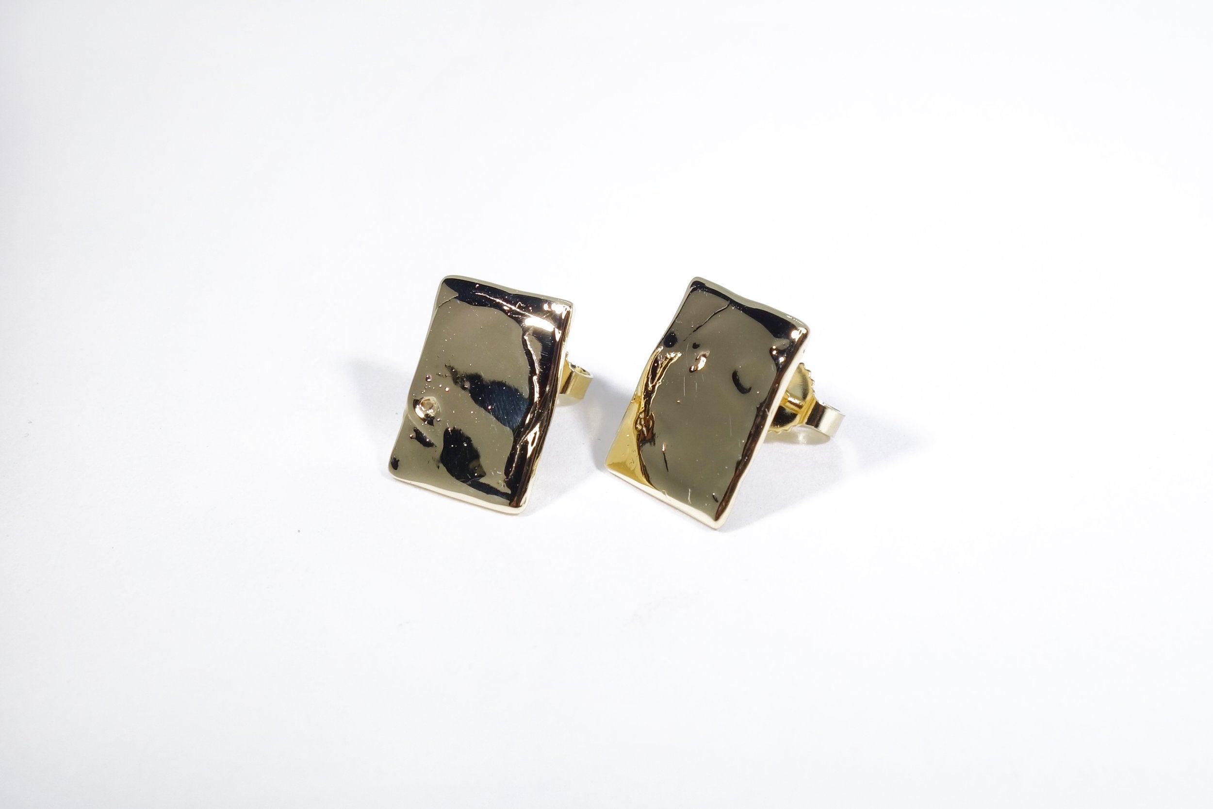 Talisman Fine Jewelry Petite Plane Earrings in 14k Recycled Gold