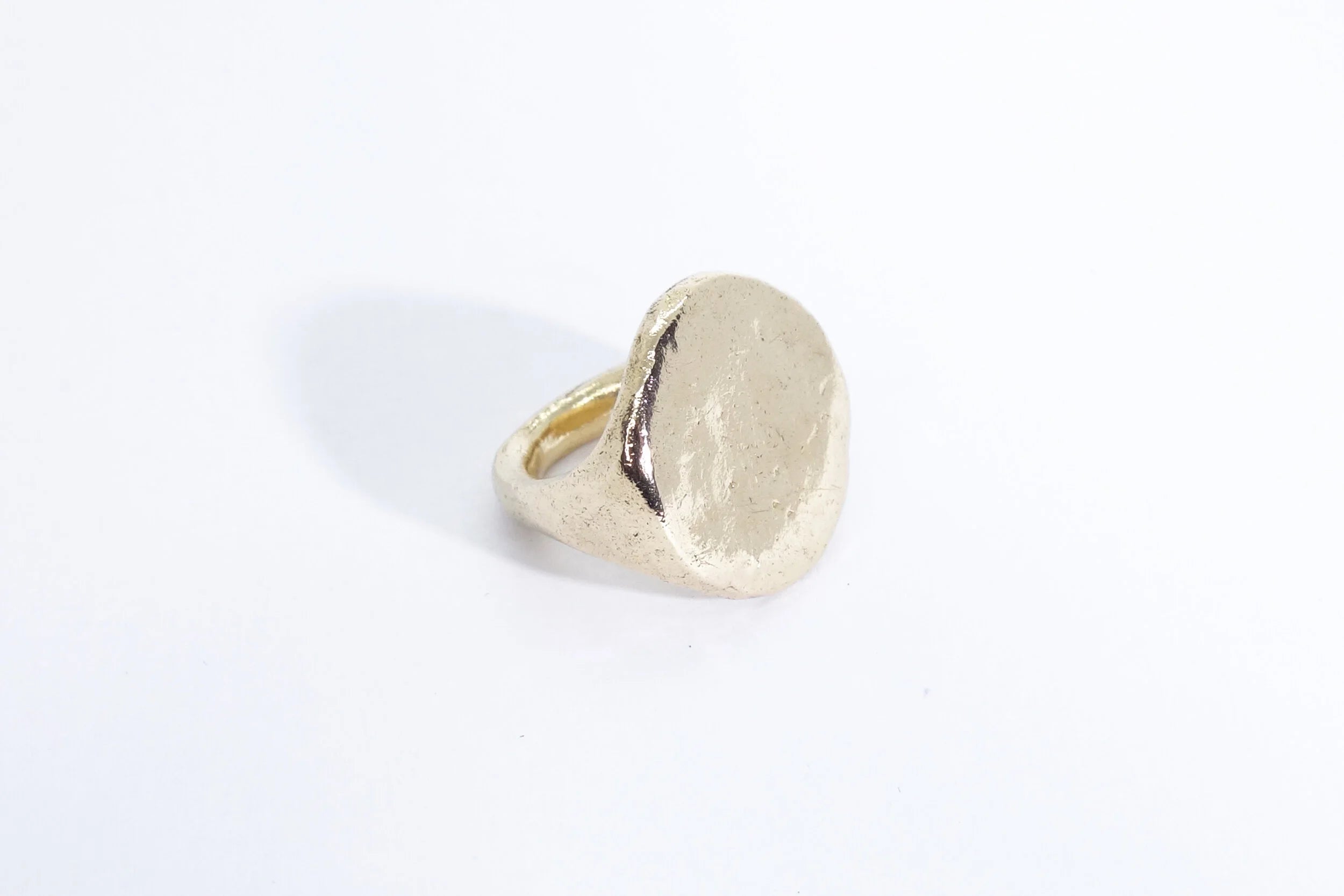 Talisman Fine Jewelry Ra Pinky Signet Ring in 14k Recycled Gold