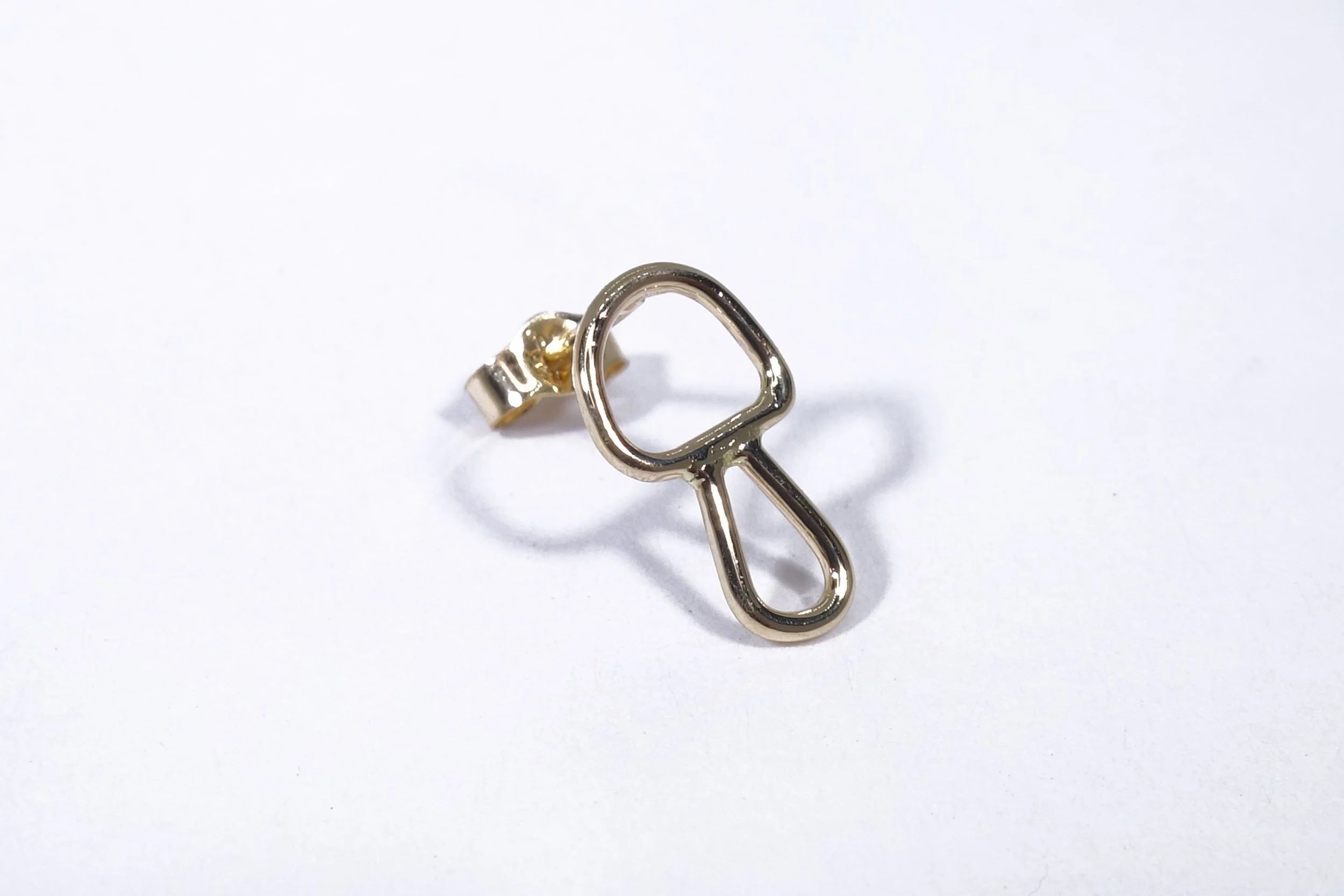 Talisman Fine Jewelry Shroom Stud in 14k Recycled Gold