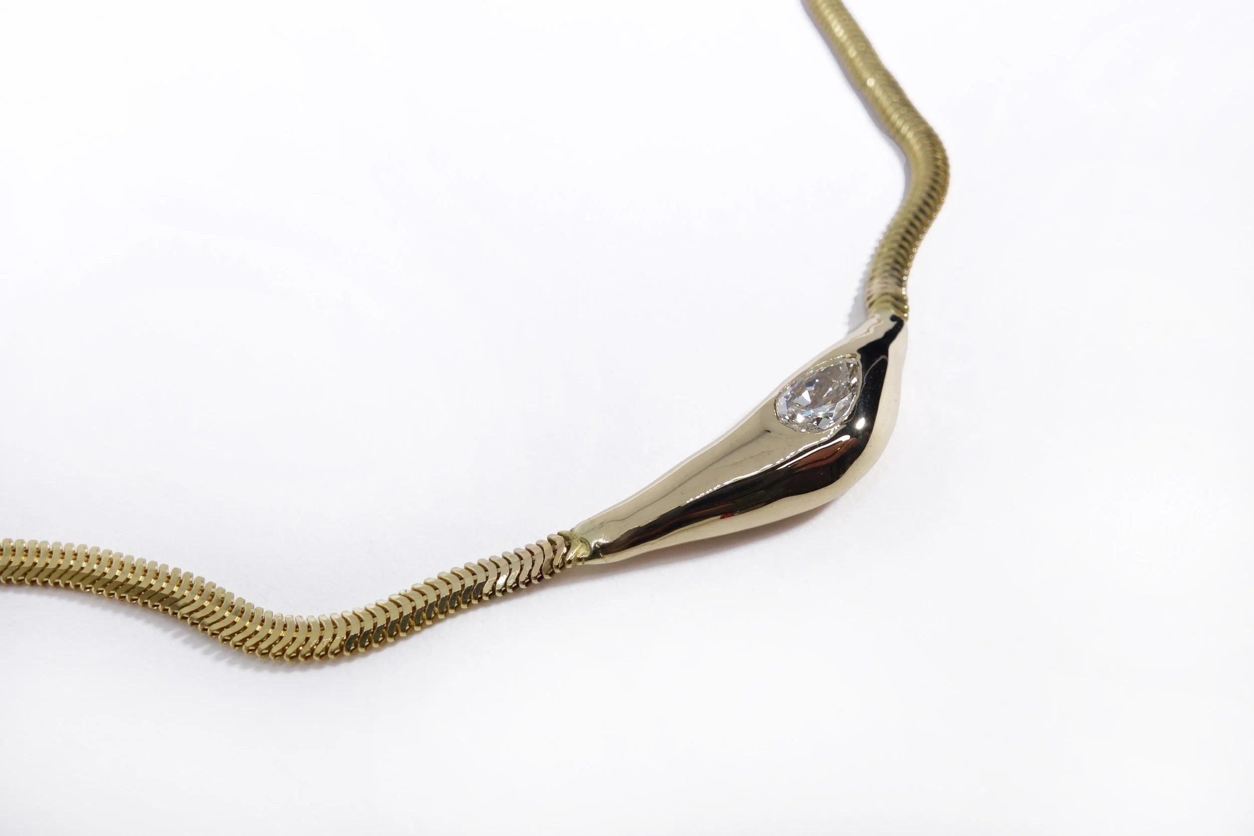 Talisman Fine Jewelry Where the Light Comes Through Necklace in Diamond & 14k Recycled Gold