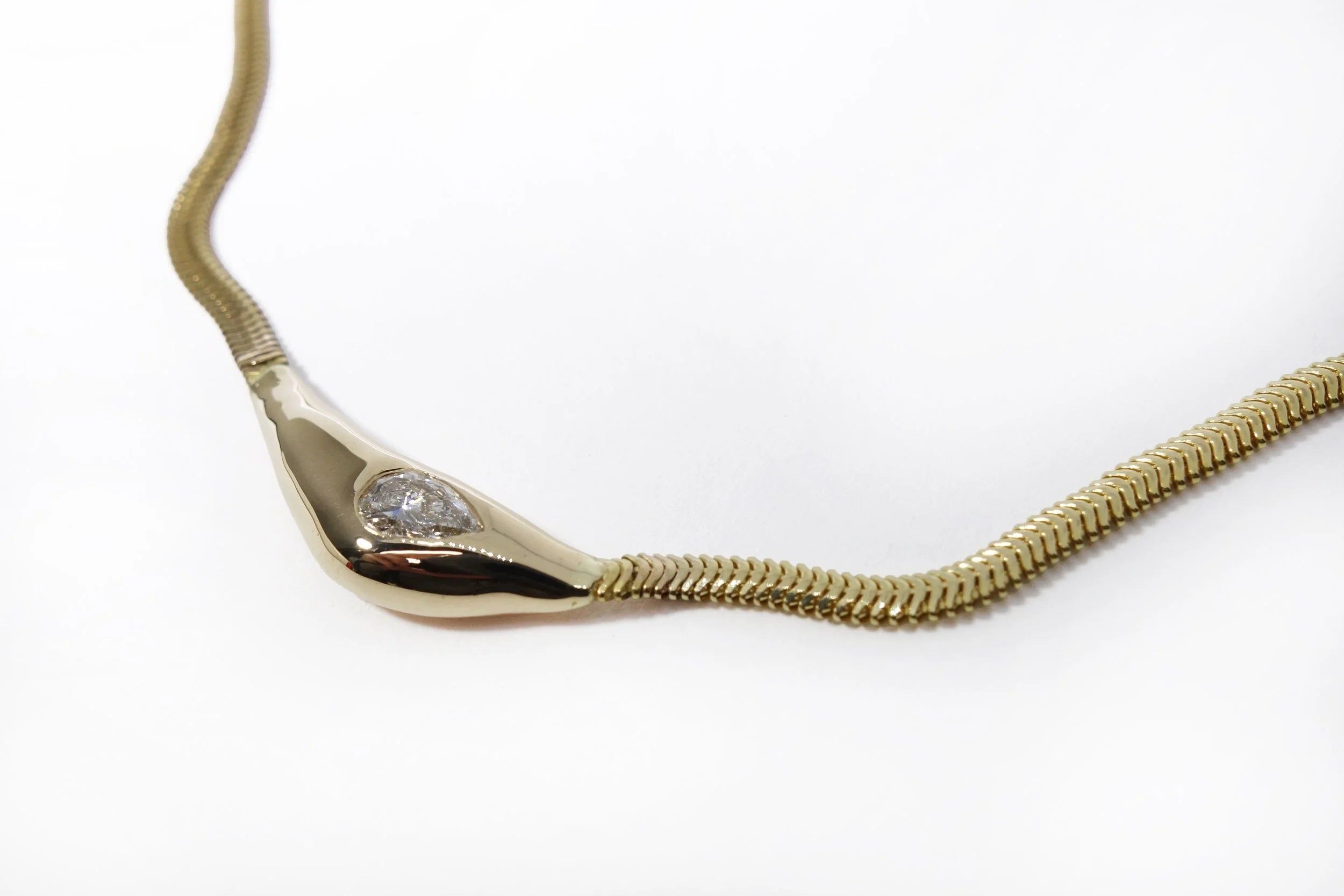 Talisman Fine Jewelry Where the Light Comes Through Necklace in Diamond & 14k Recycled Gold