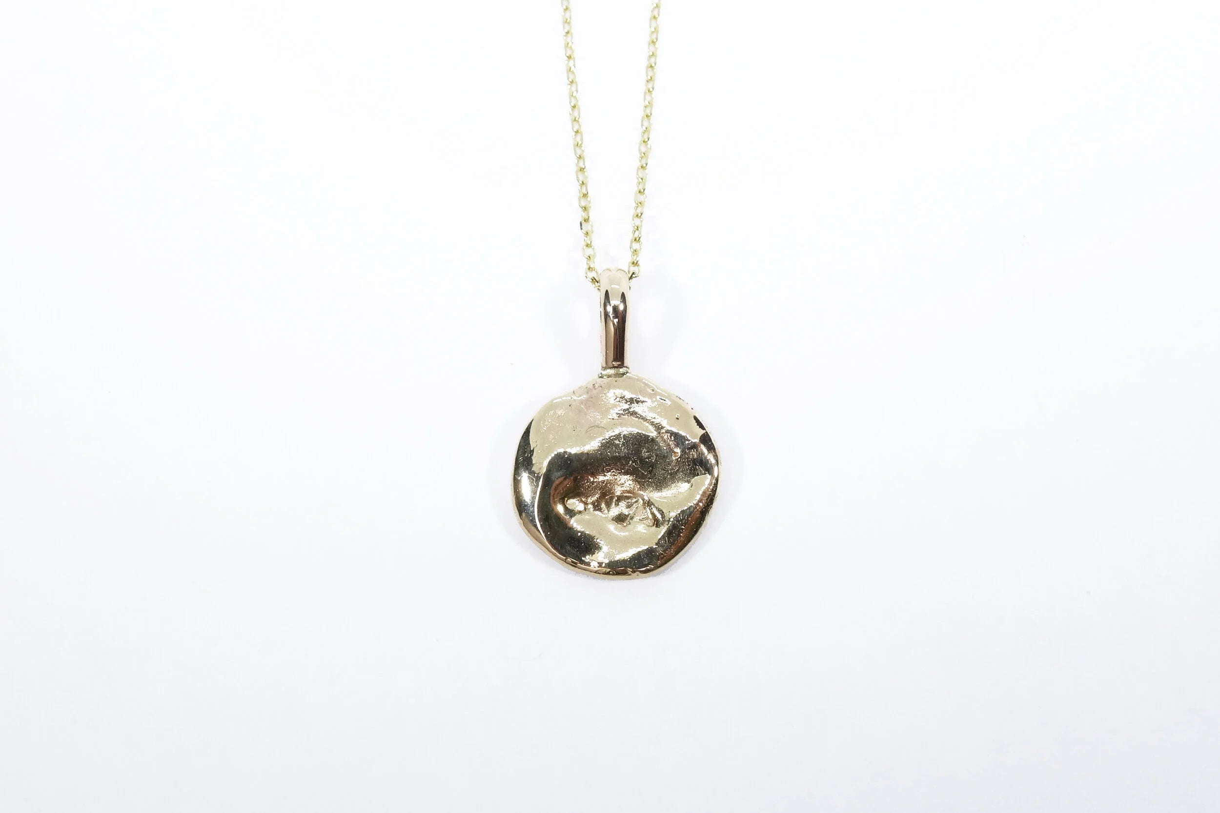 Talisman Fine Jewelry Michael Amulet Necklace in 14k Recycled Gold