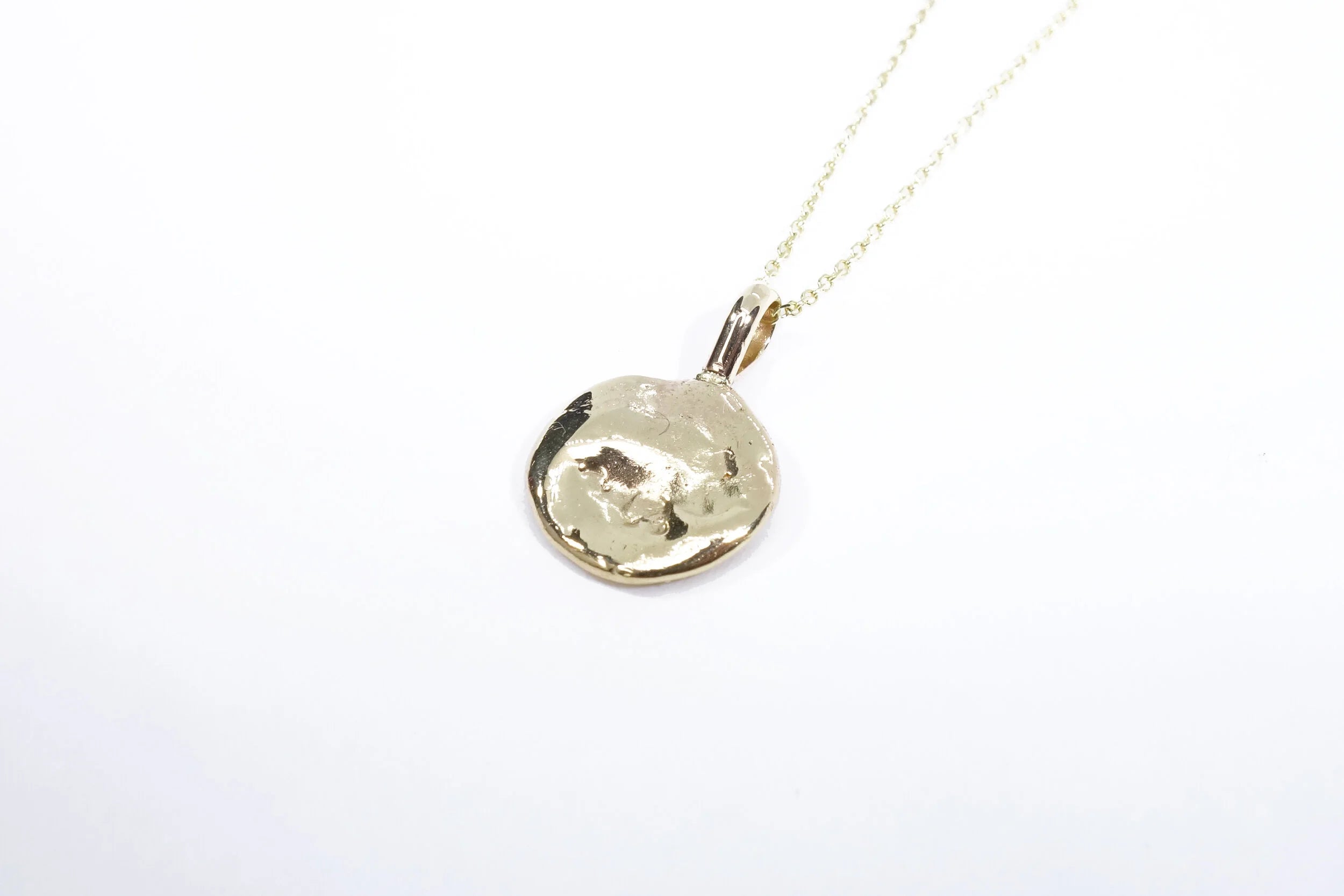 Talisman Fine Jewelry Michael Amulet Necklace in 14k Recycled Gold