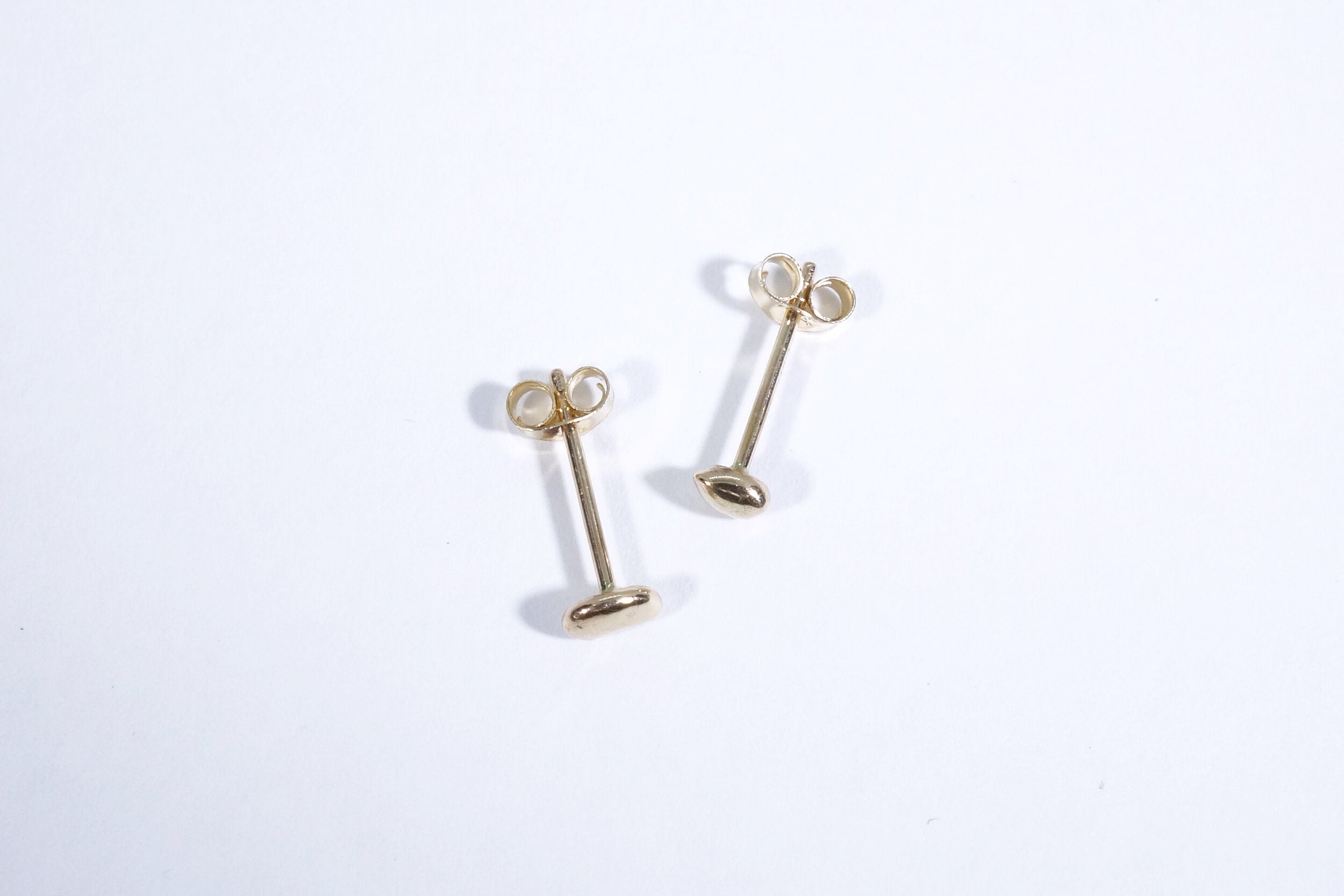 Talisman Fine Jewelry Mini Orb Stud in 14k Recycled Gold