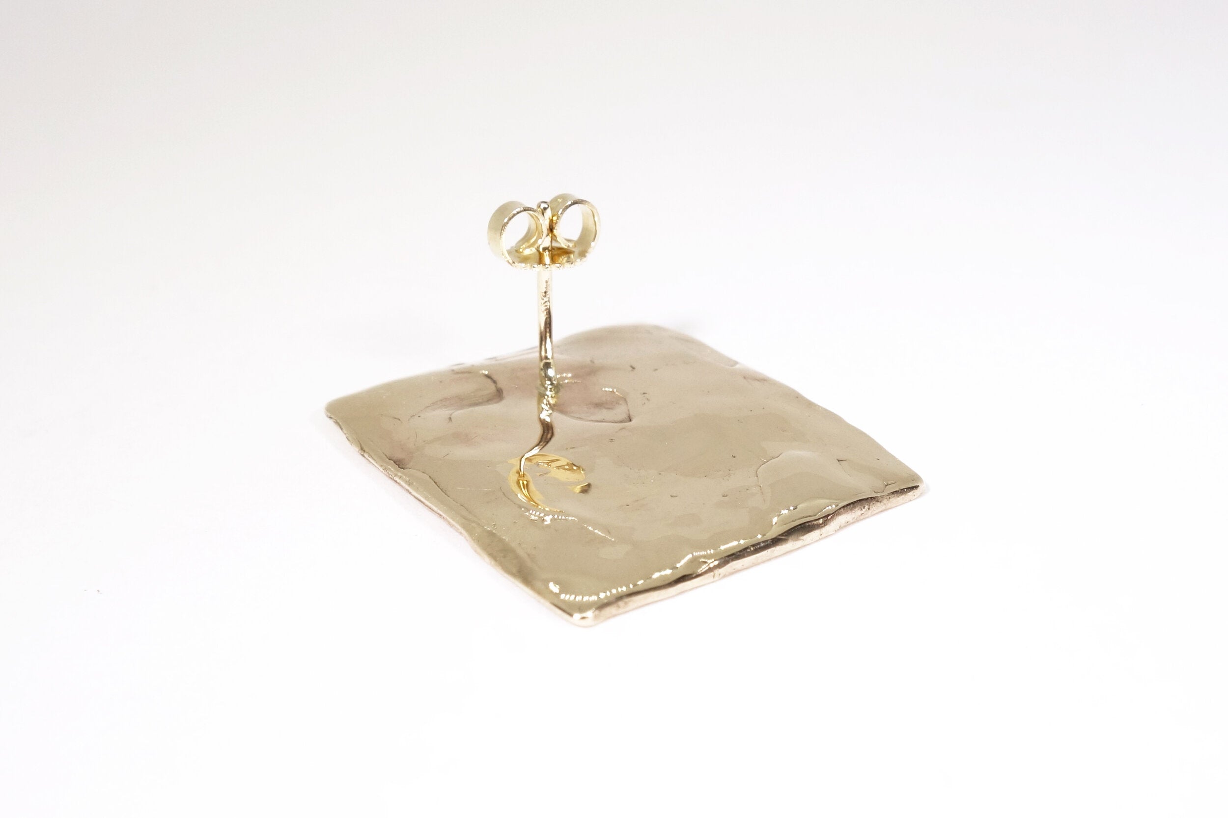 Talisman Fine Jewelry Plane Earrings in 14k Recycled Gold