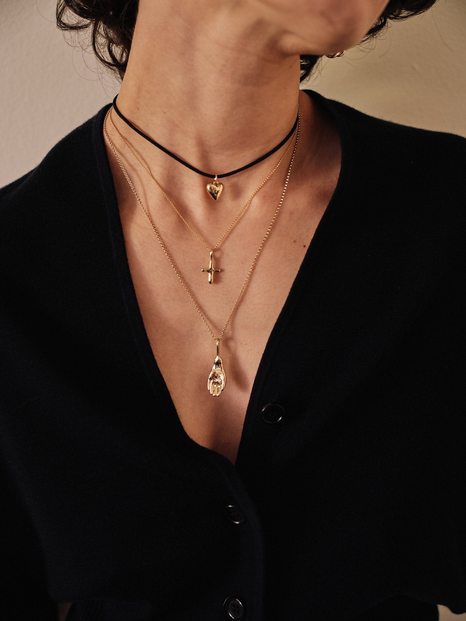 Talisman Fine Jewelry Petite Christ Consciousness Necklace in 14k Recycled Gold