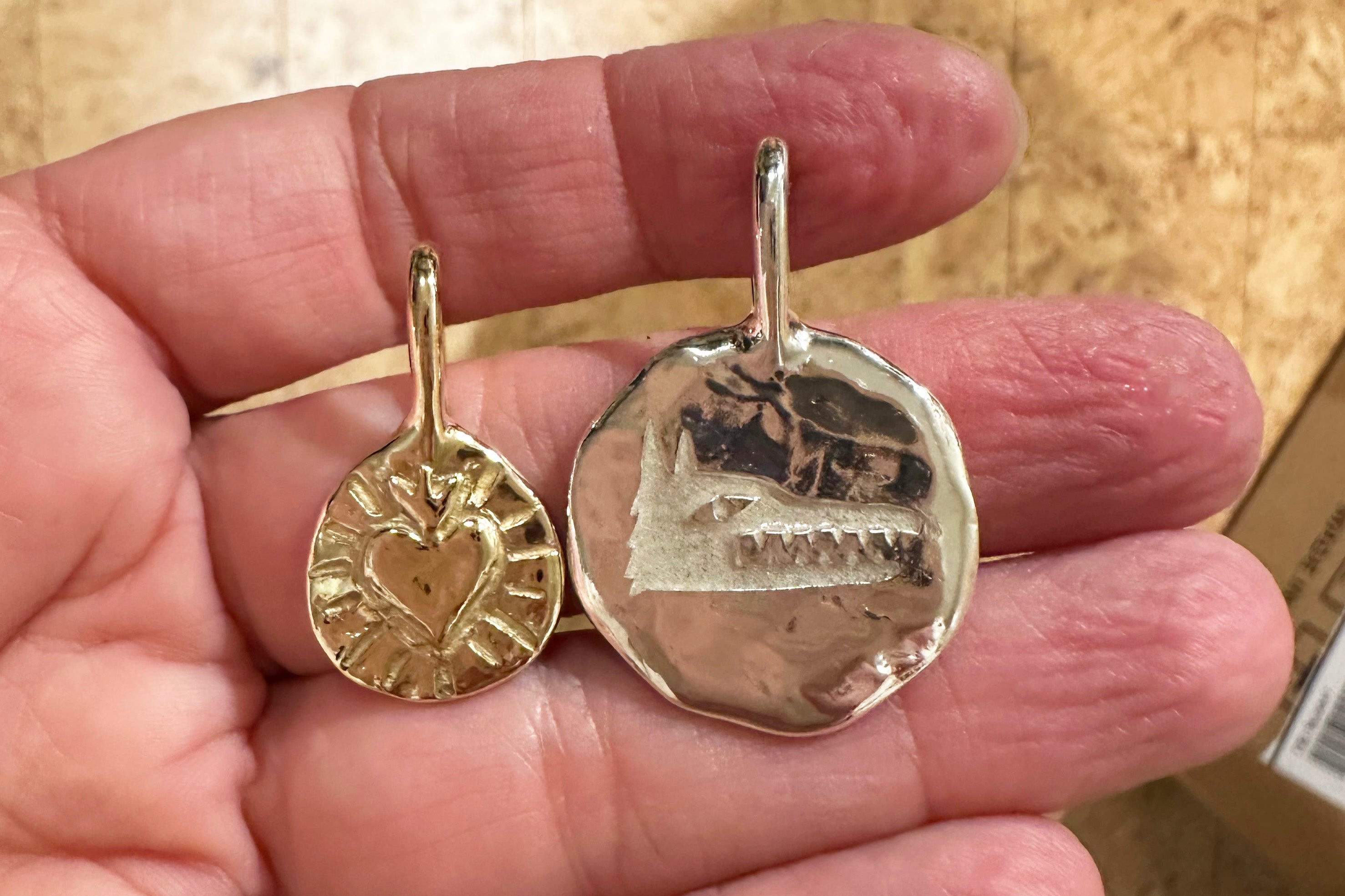 custom medallion pendants by talisman fine jewelry