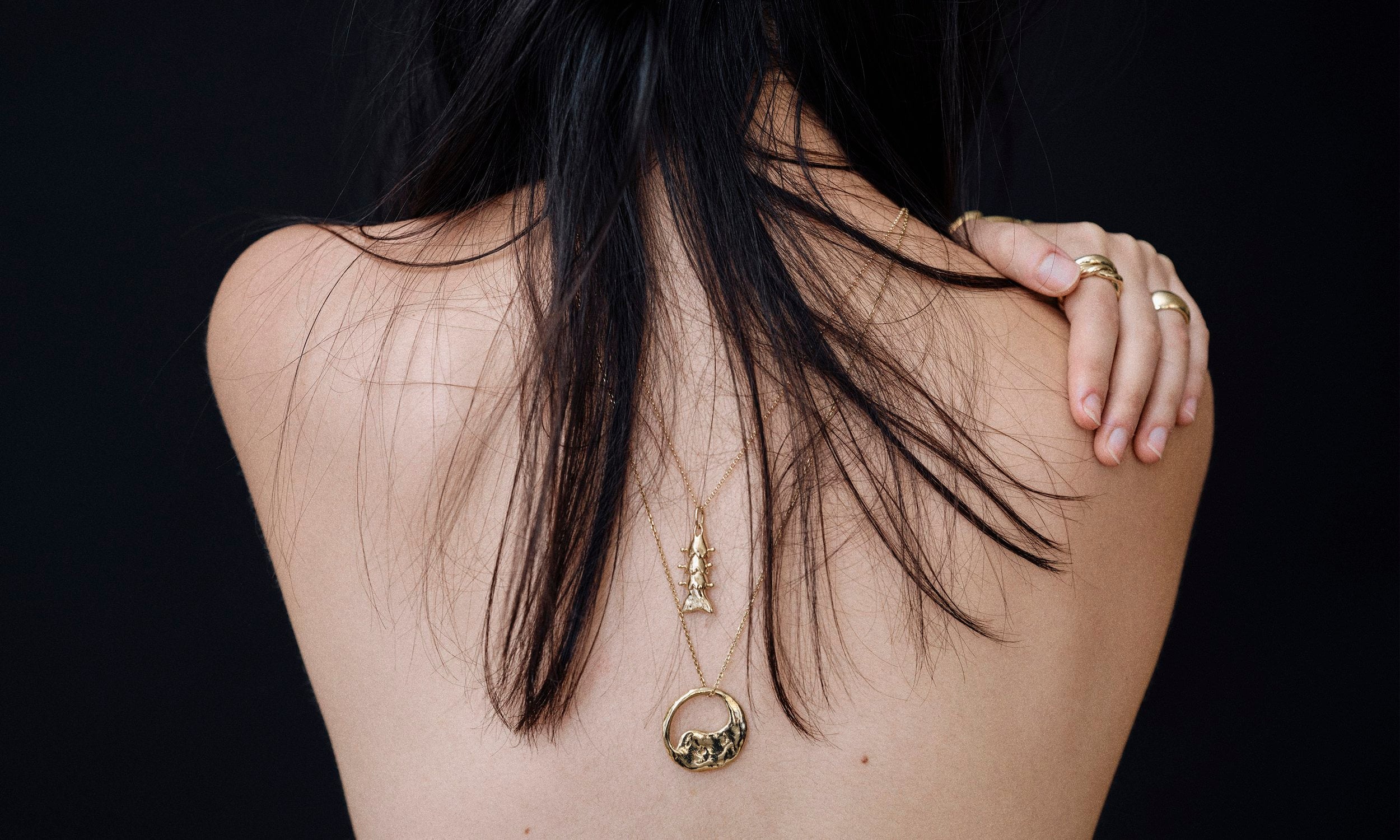 Talisman Fine Jewelry Piscean Dream Necklace in 14k Recycled Gold