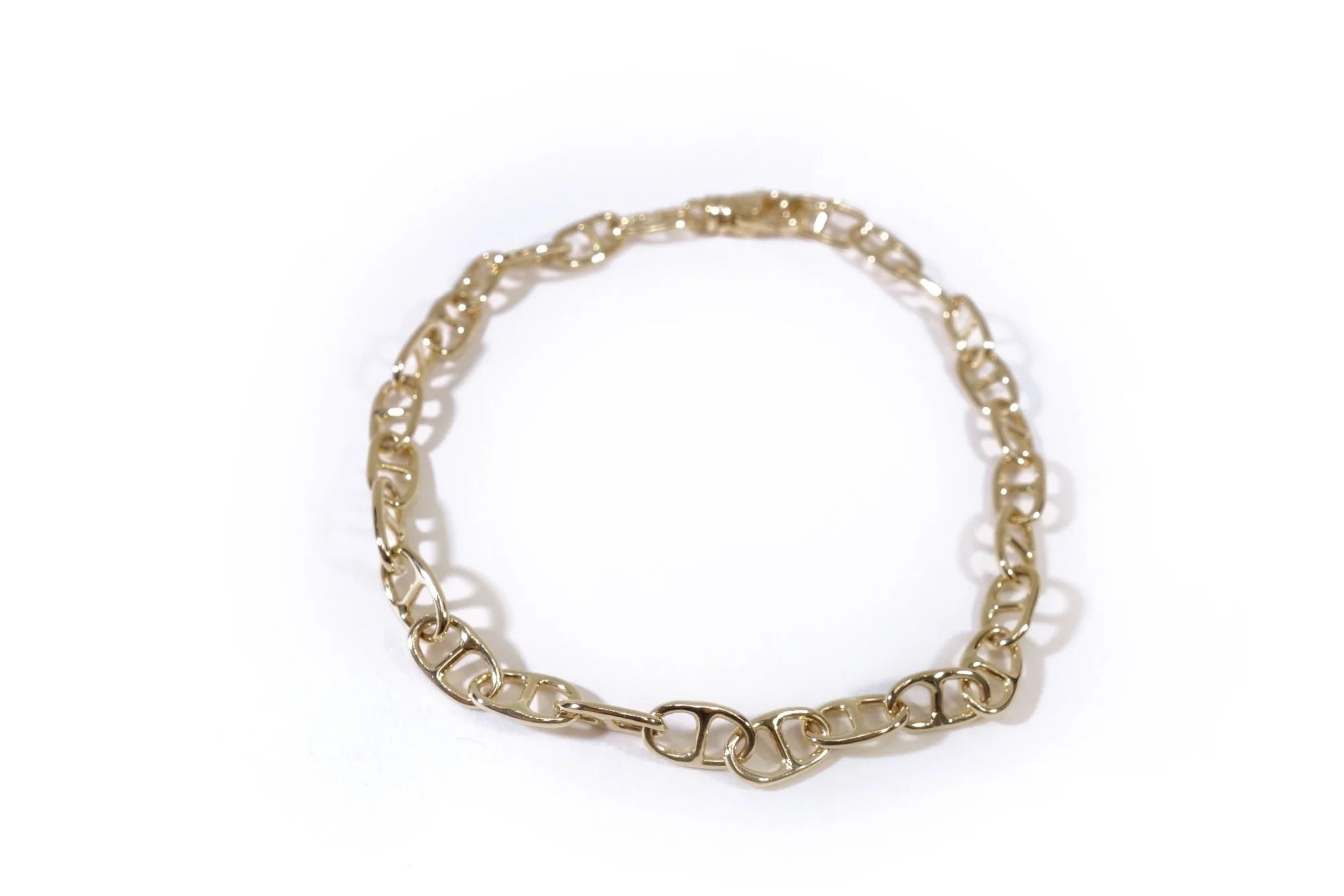 Talisman Fine Jewelry Anchored Bracelet in 14k Recycled Gold