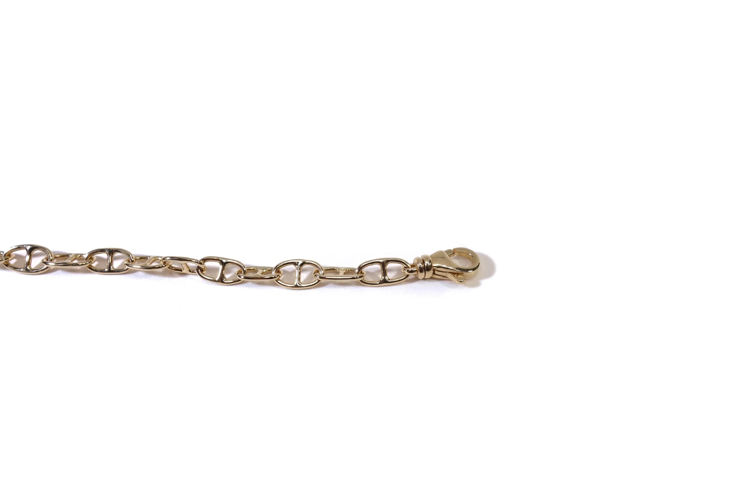 Talisman Fine Jewelry Anchored Bracelet in 14k Recycled Gold