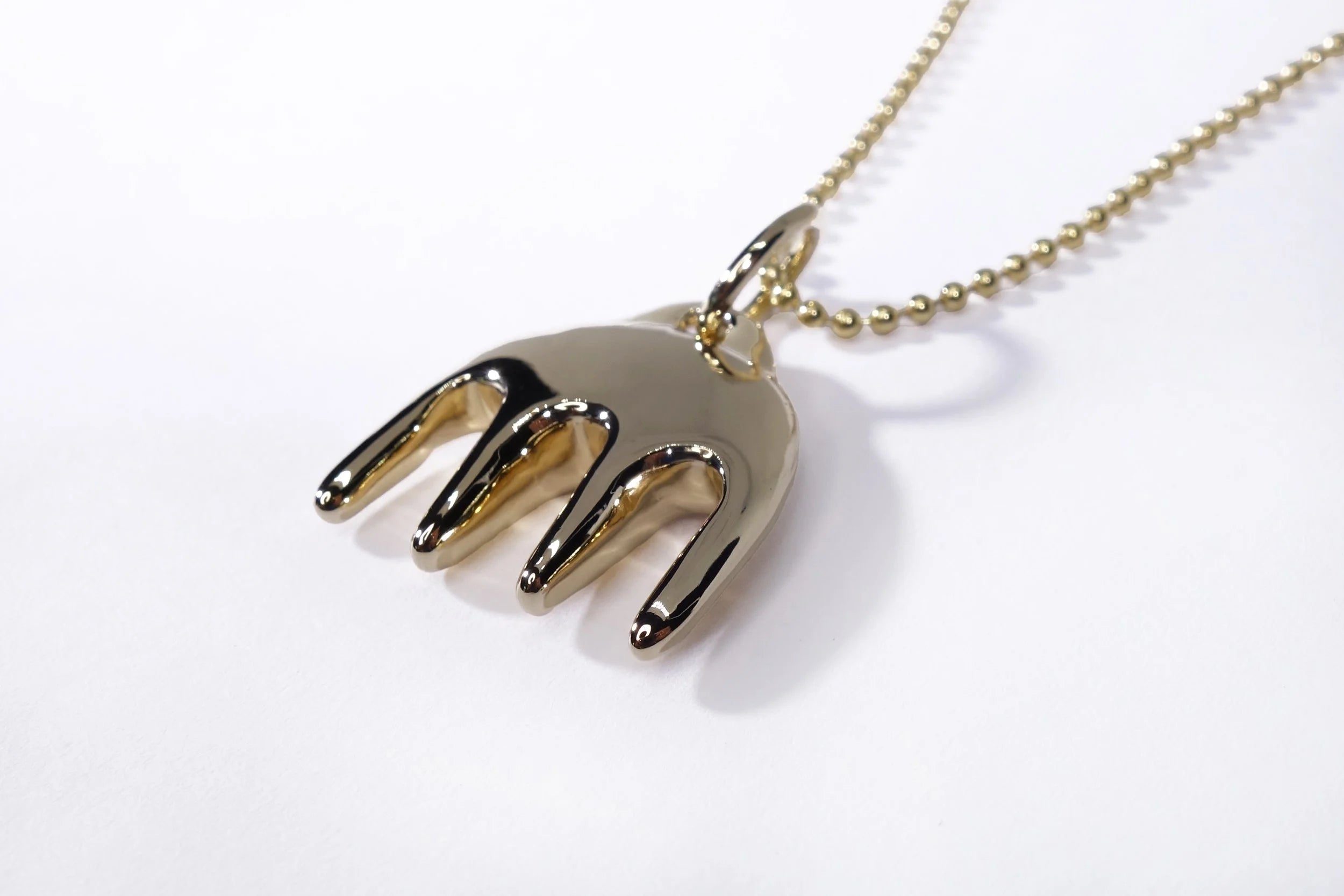 Talisman Fine Jewelry Ariel's Comb Necklace in 14k Recycled Gold