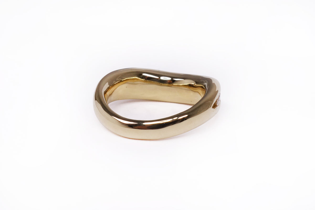 Jill Channel Set Diamond Band