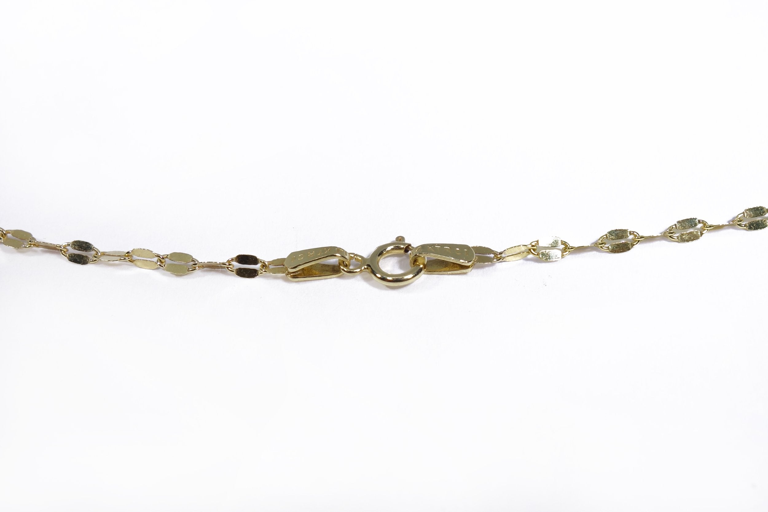 Talisman Fine Jewelry Gold Double Mirror Chain in 14k Gold