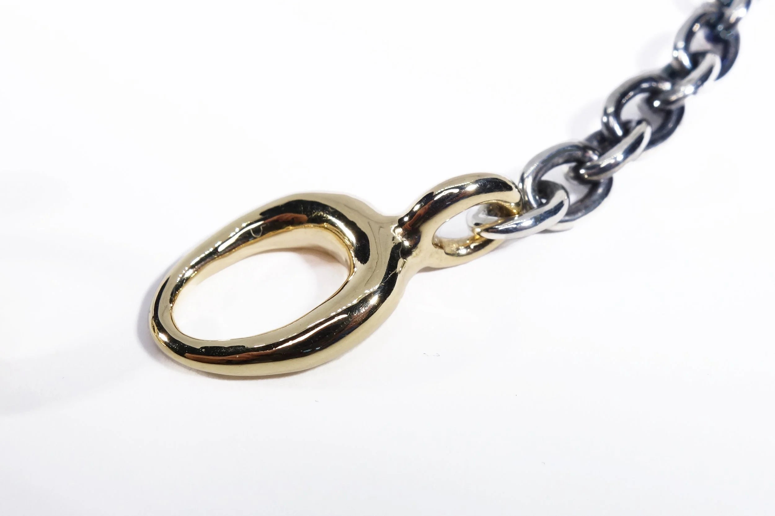 Talisman Fine Jewelry Duality Necklace in Sterling Silver & 14k Recycled Gold