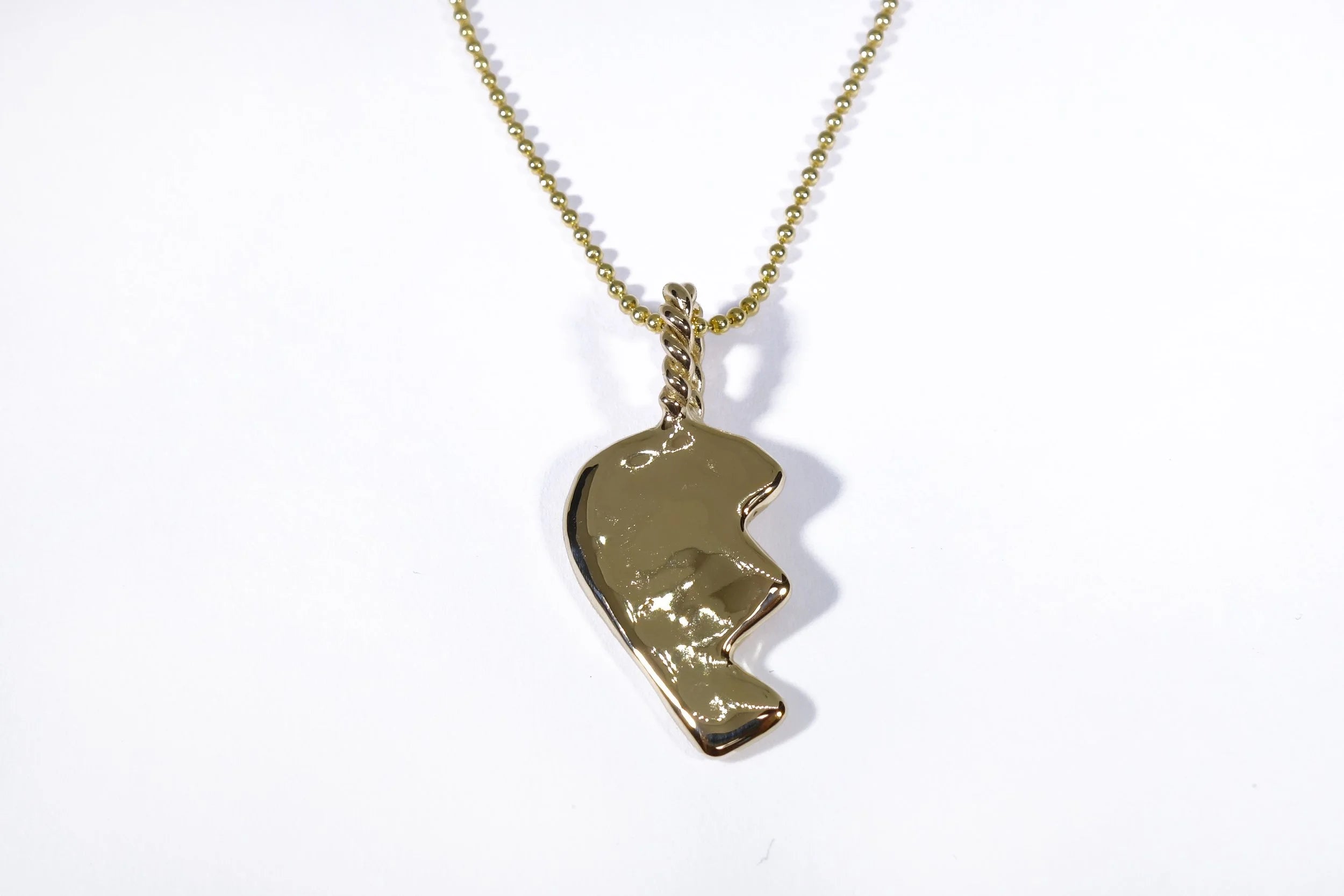 Talisman Fine Jewelry Left BFF Necklace in 14k Recycled Gold