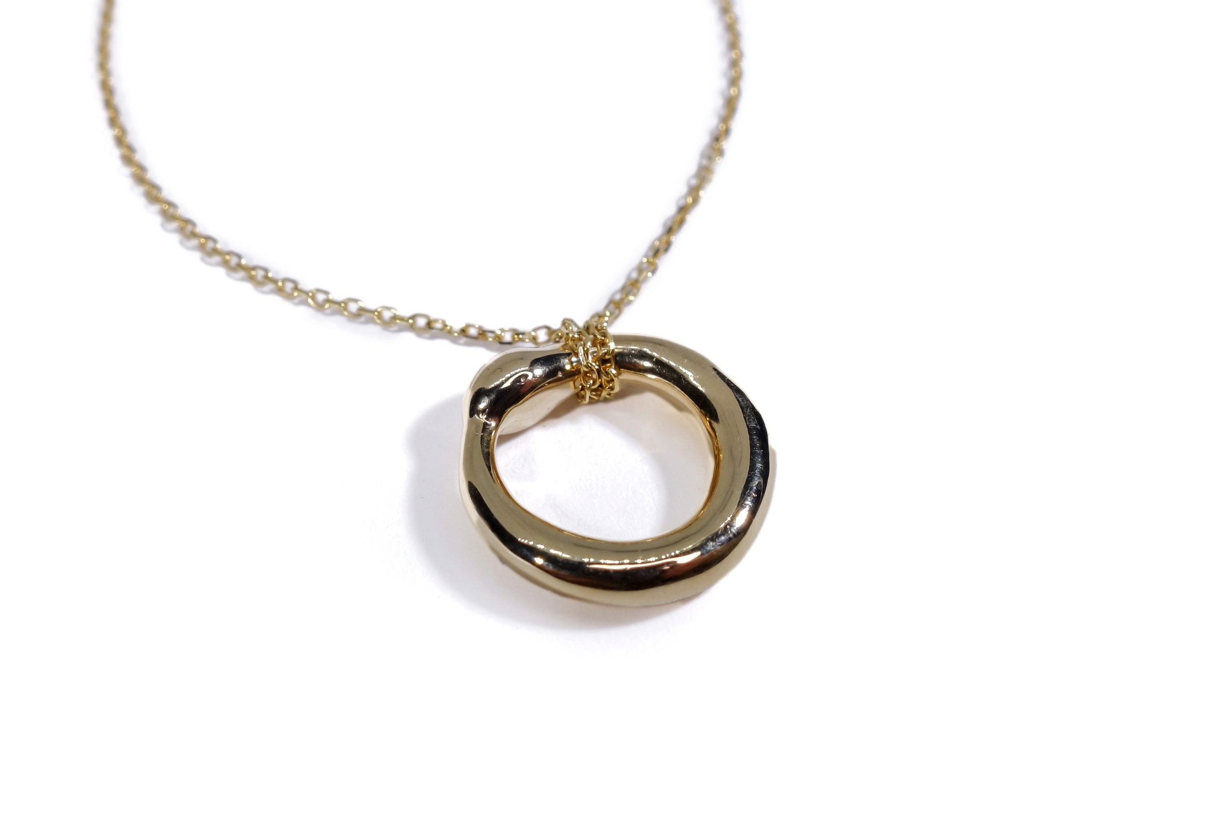 Talisman Fine Jewelry Ouroboros Necklace in 14k Recycled Gold