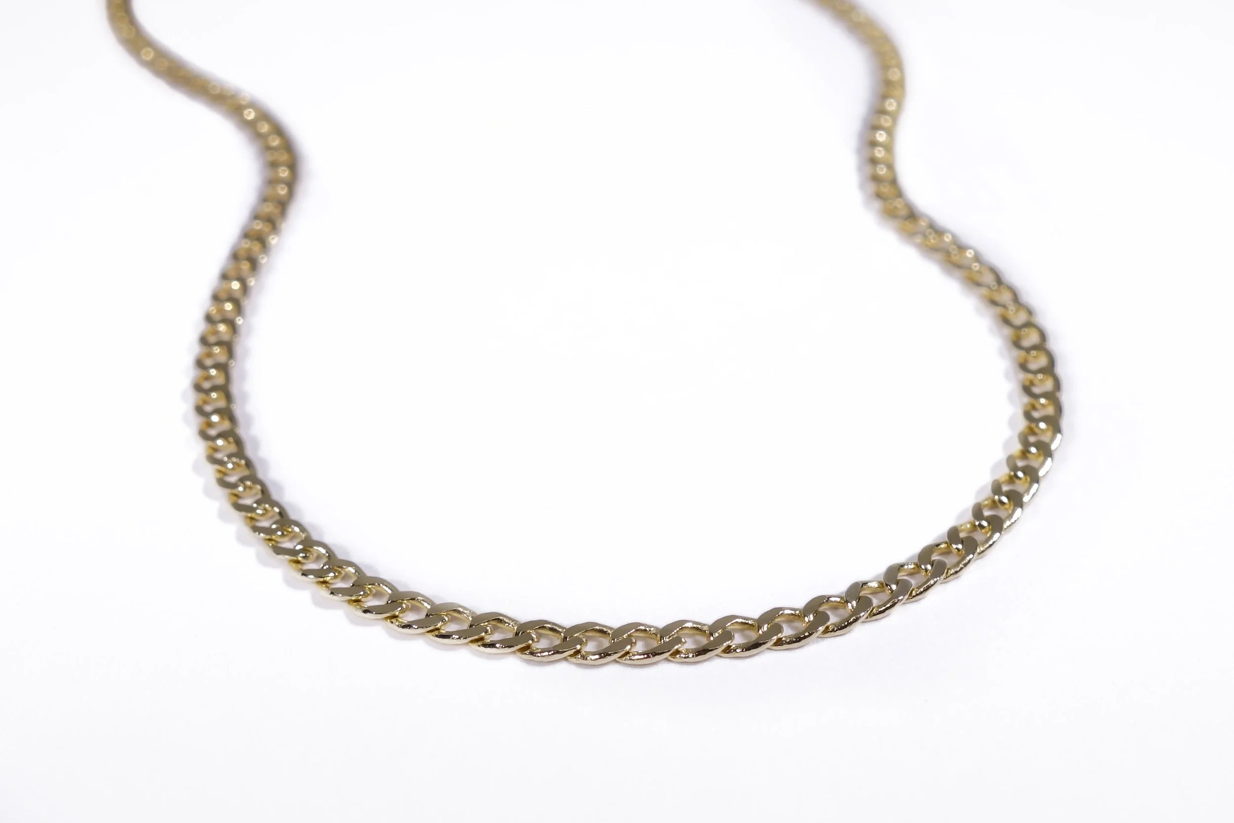 Talisman Fine Jewelry Pathway Gold Curb Chain in 14k Gold