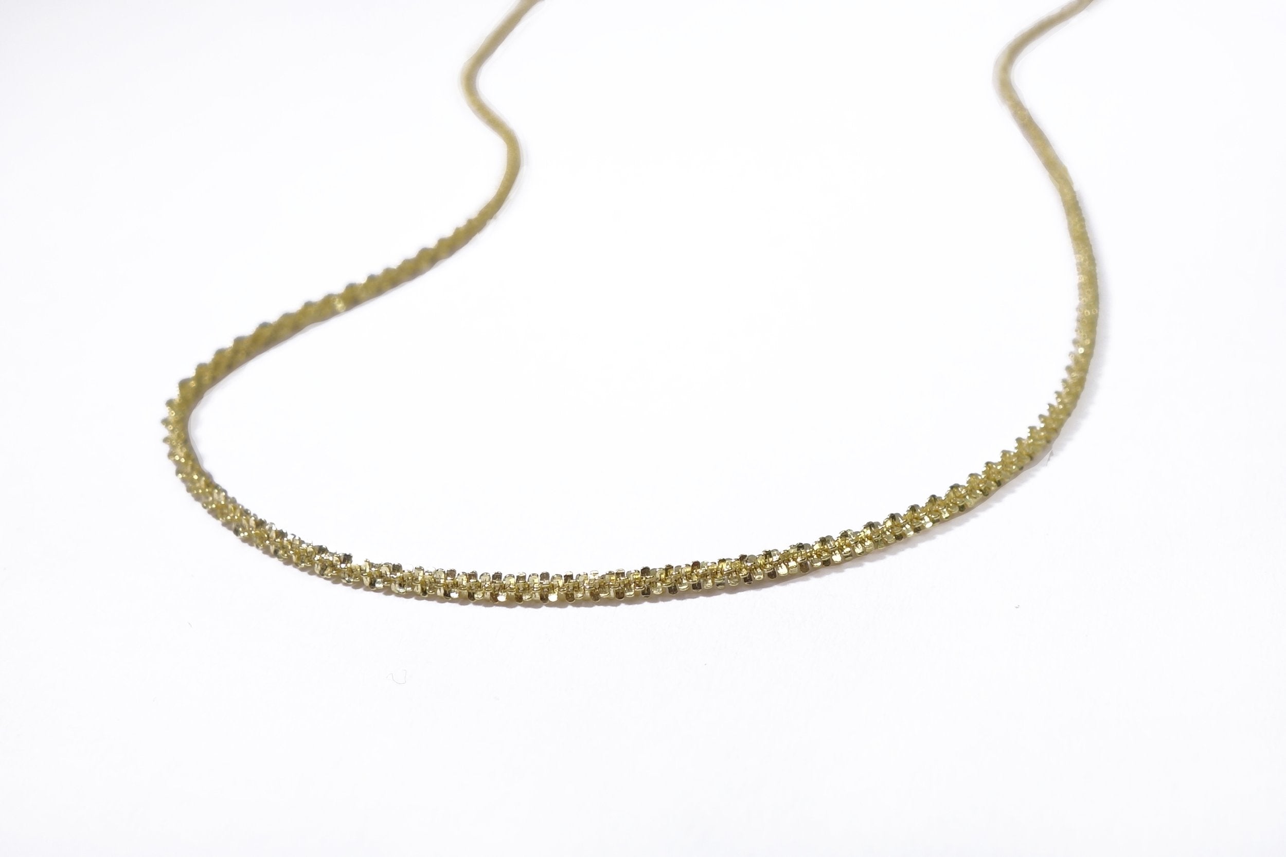 Talisman Fine Jewelry Gold Sparkle Chain in 14k Gold