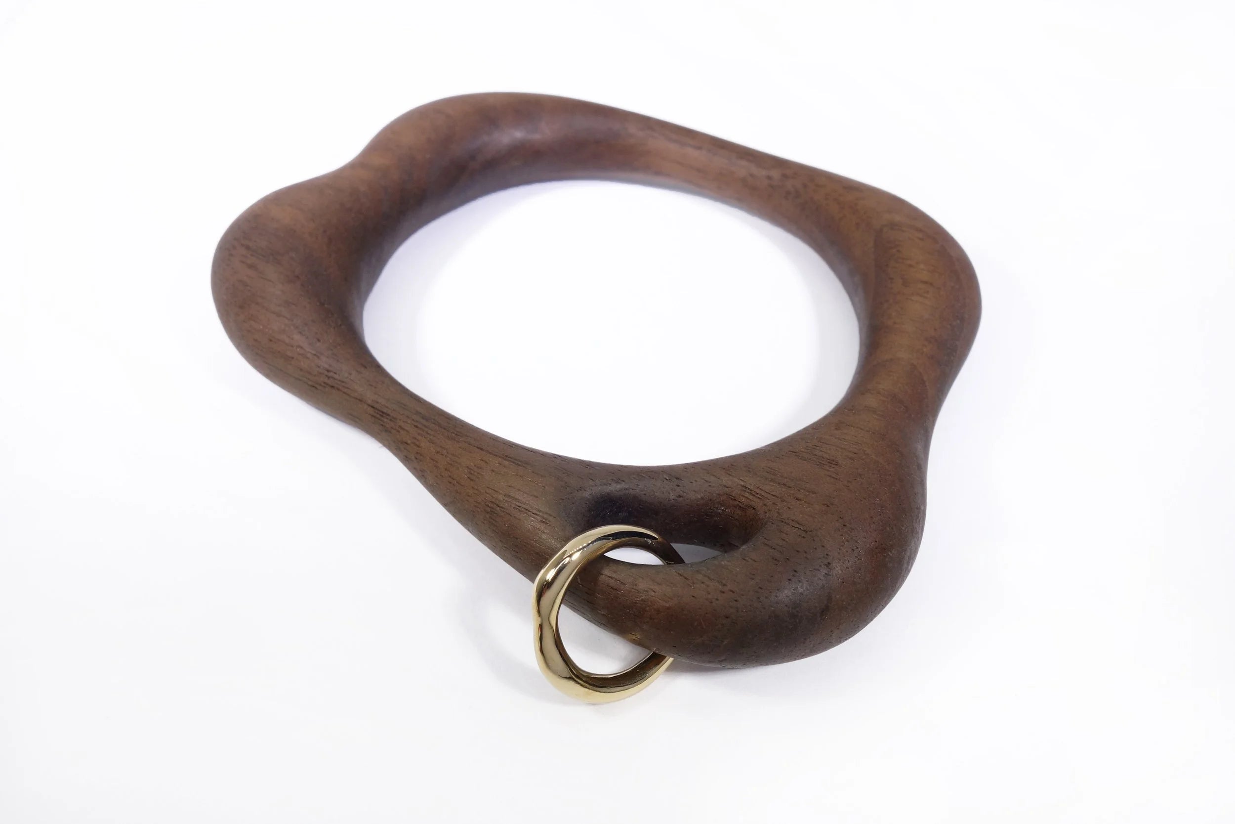 Talisman Fine Jewelry Tete-a-Tete Bracelet in Walnut & 14k Recycled Gold