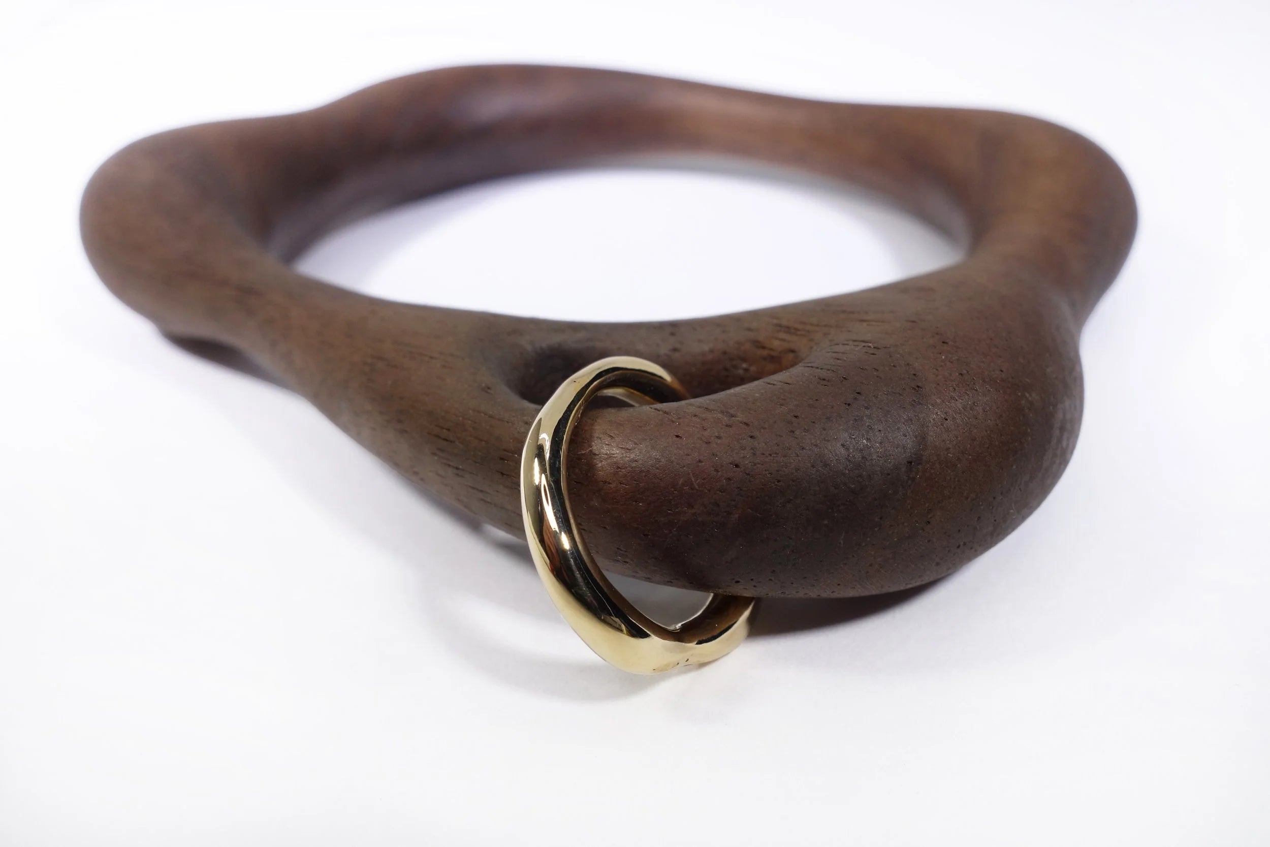 Talisman Fine Jewelry Tete-a-Tete Bracelet in Walnut & 14k Recycled Gold