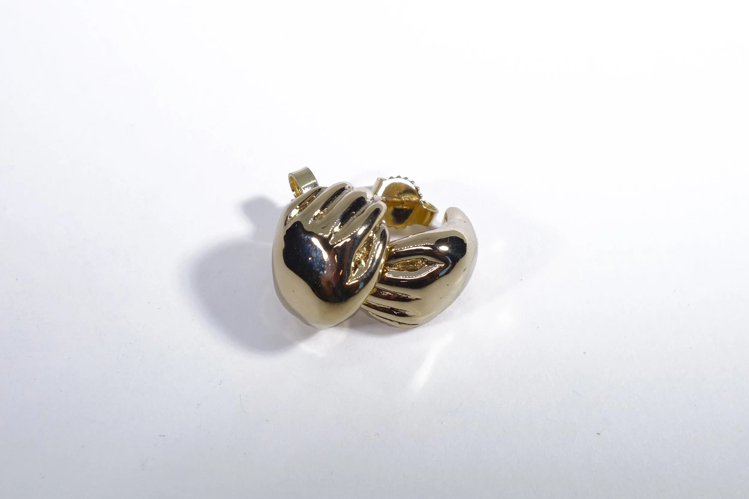 Talisman Fine Jewelry Held Earrings in 14k Recycled Gold