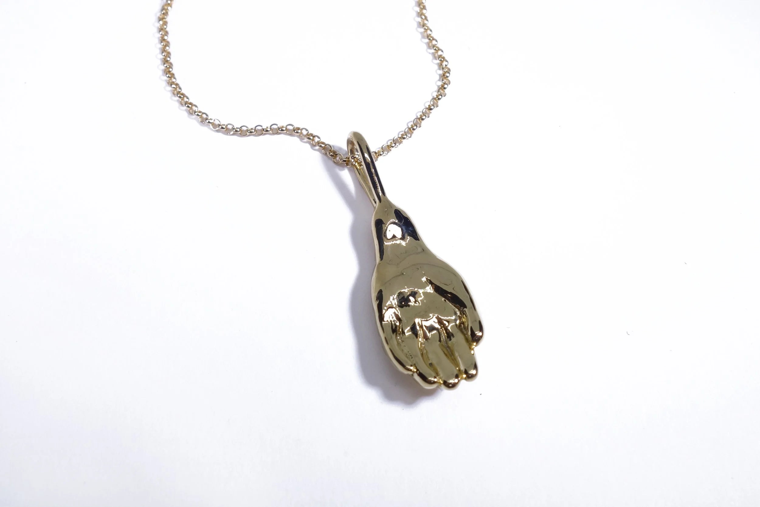 Talisman Fine Jewelry Held Necklace in 14k Recycled Gold