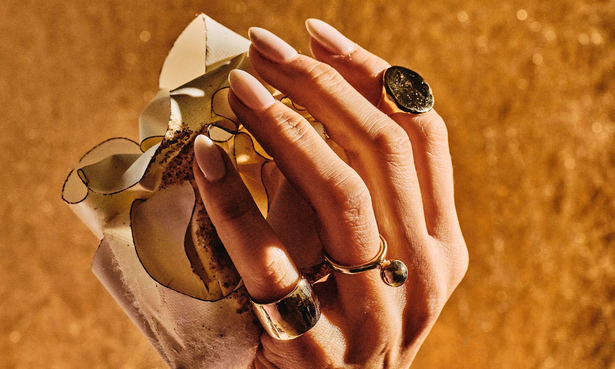 Talisman Fine Jewelry Central Sun Ring in 14k Recycled Gold