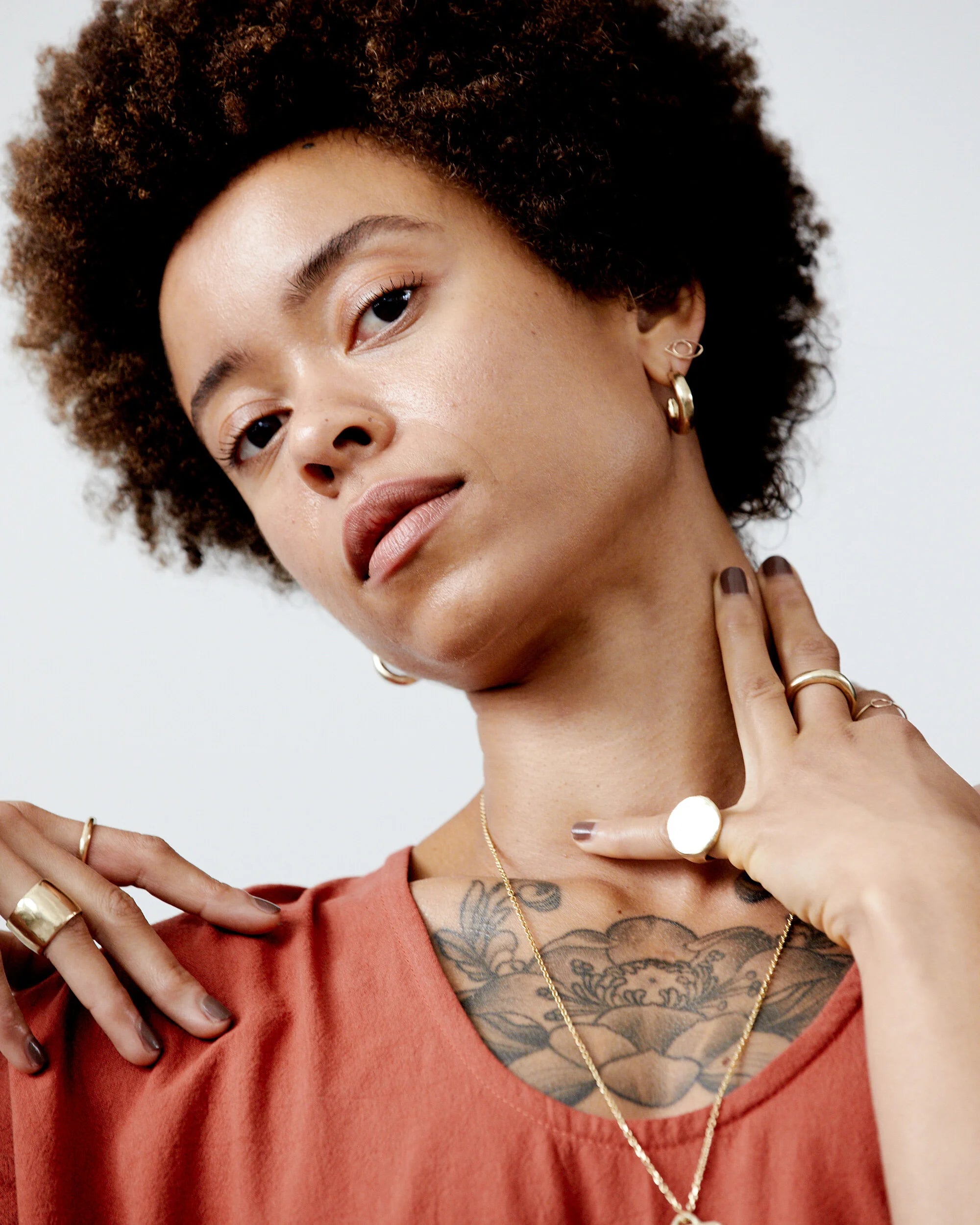 Talisman Fine Jewelry Rollo Hoops in 14k Recycled Gold