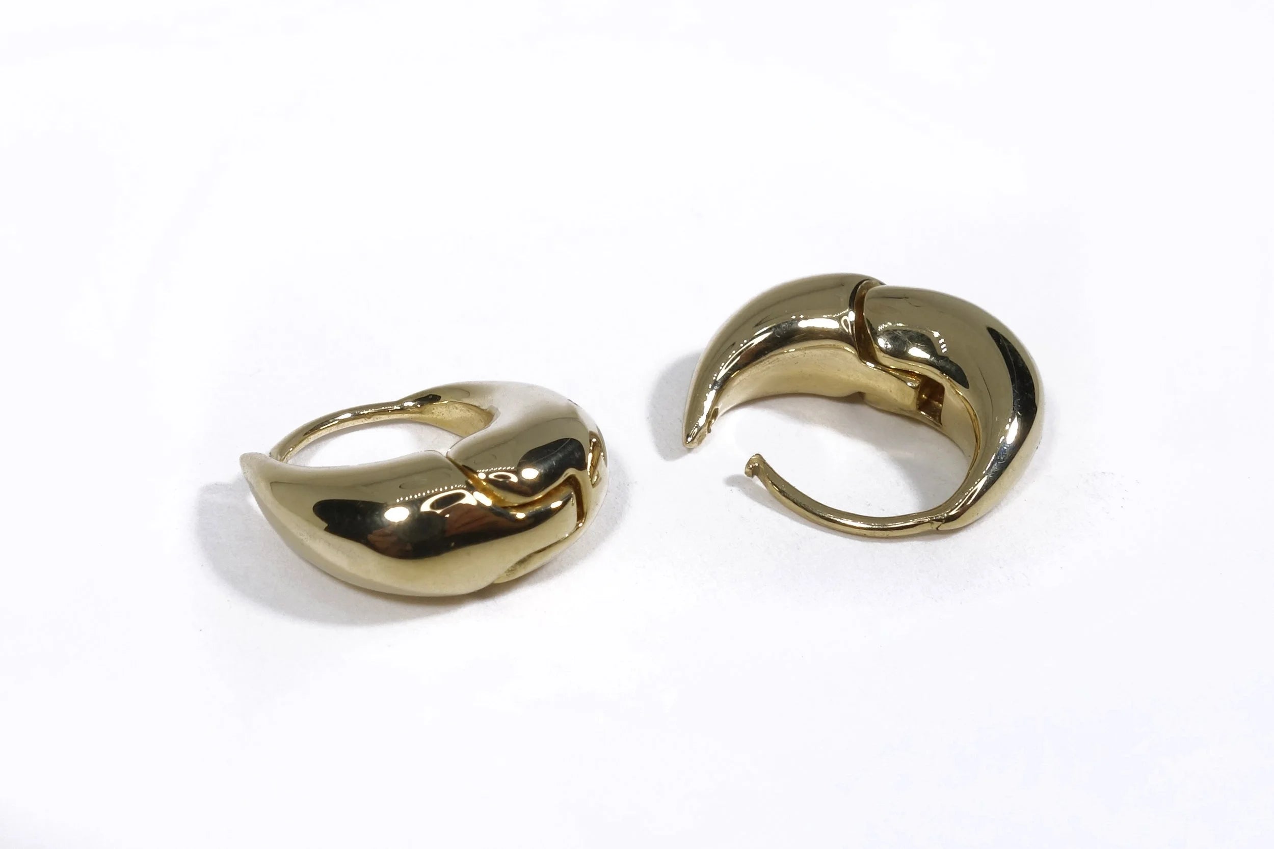 Talisman Fine Jewelry Athena Hug Hoops in 14k Recycled Gold