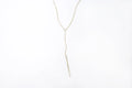 Linear Y Necklace