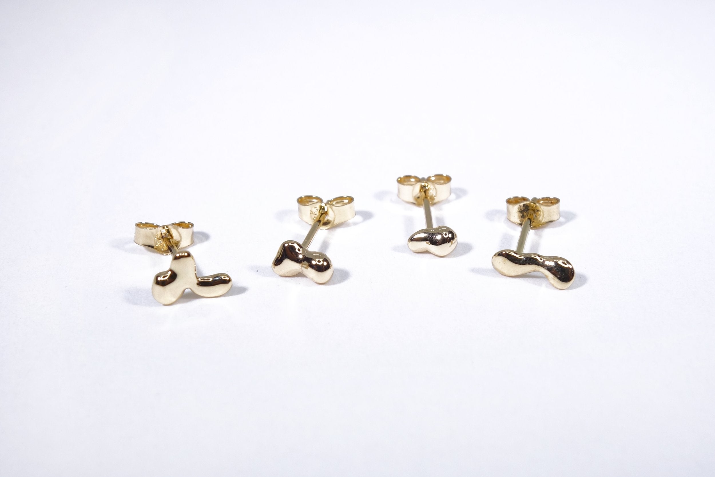 Talisman Fine Jewelry Mini Orb Stud in 14k Recycled Gold