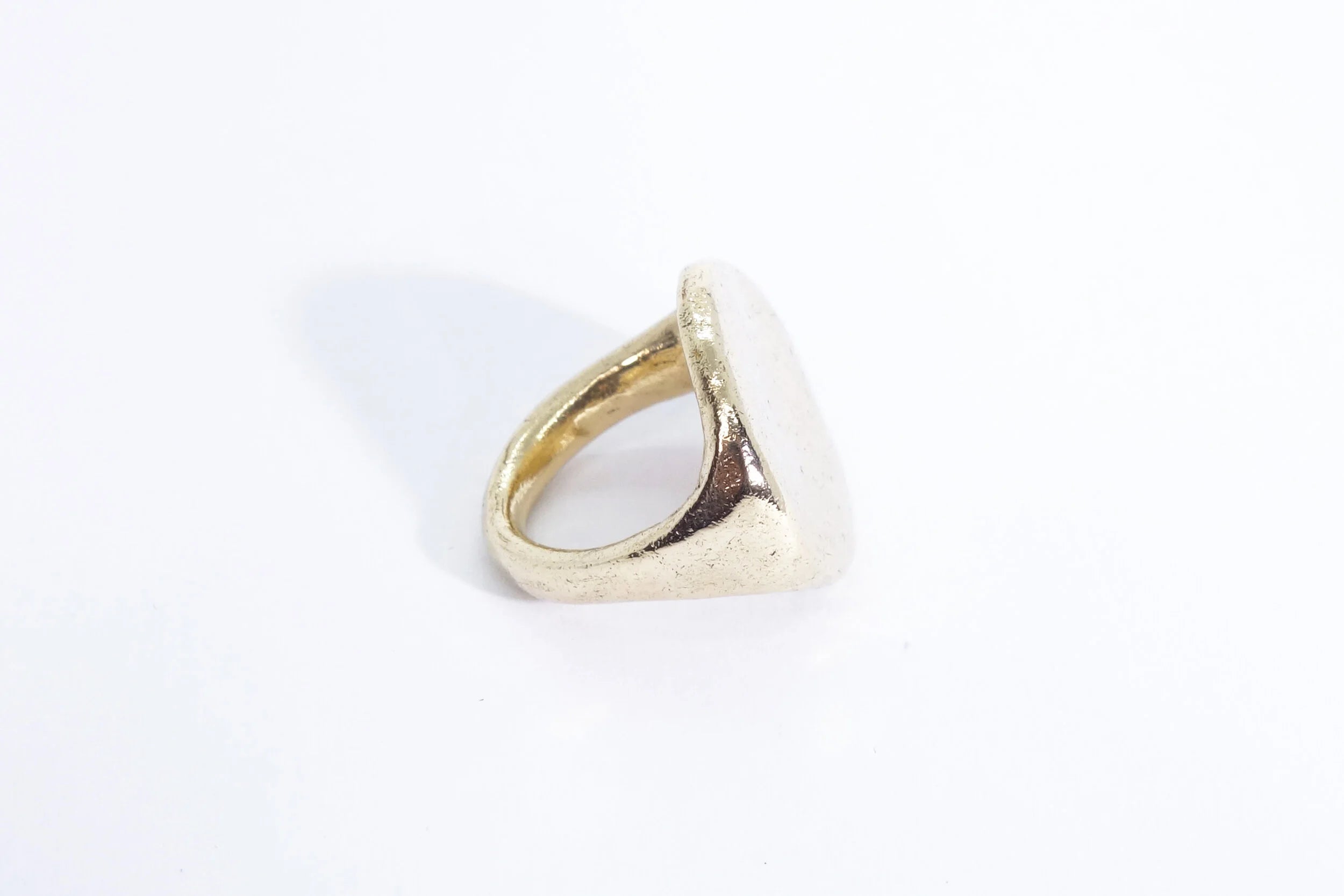 Talisman Fine Jewelry Ra Pinky Signet Ring in 14k Recycled Gold