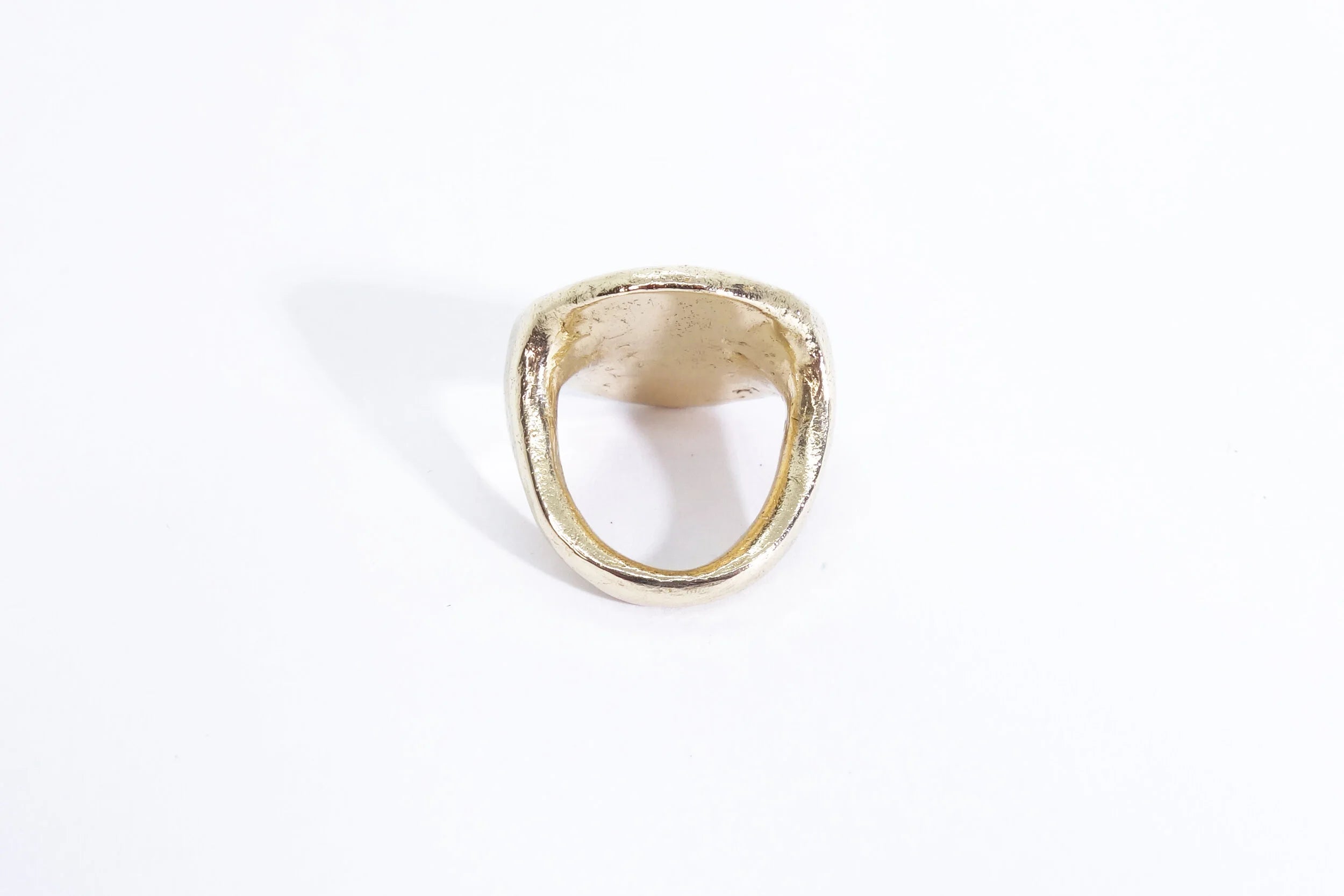Talisman Fine Jewelry Ra Pinky Signet Ring in 14k Recycled Gold