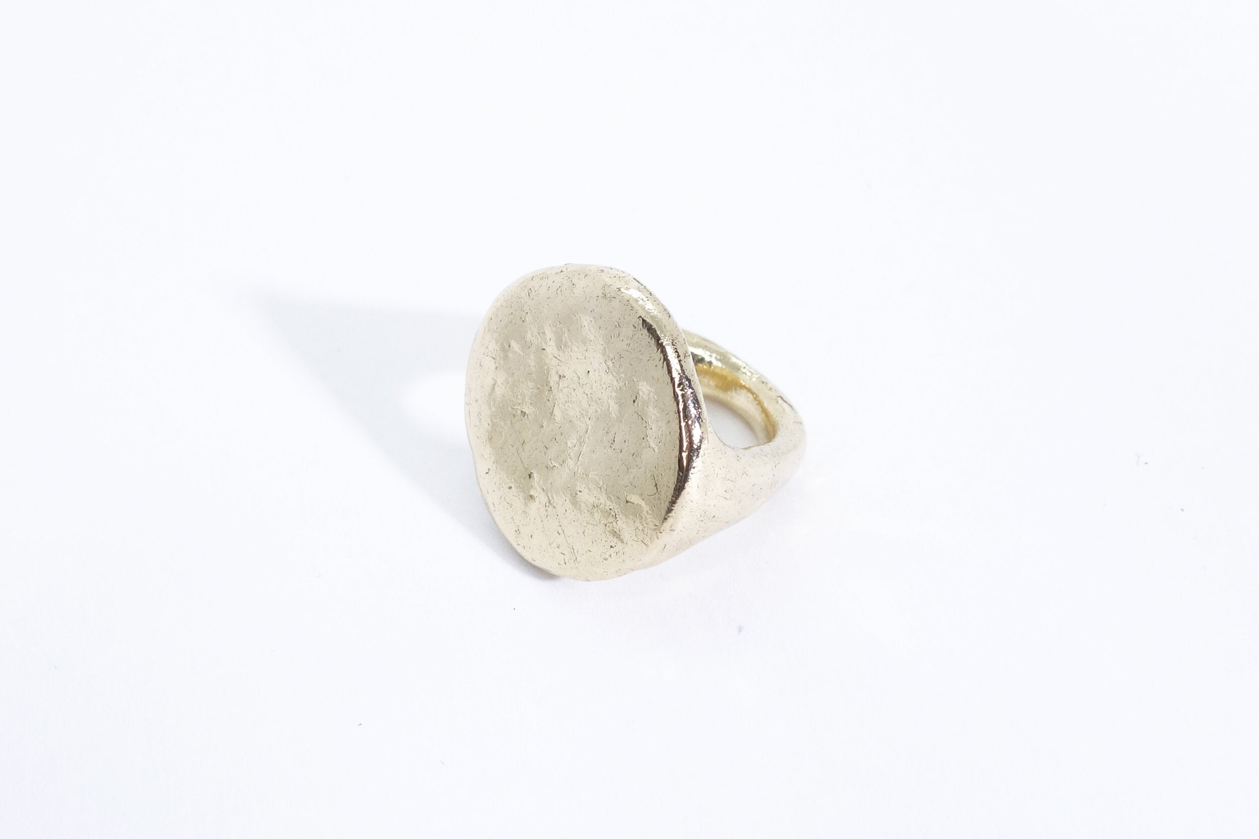 Talisman Fine Jewelry Ra Pinky Signet Ring in 14k Recycled Gold