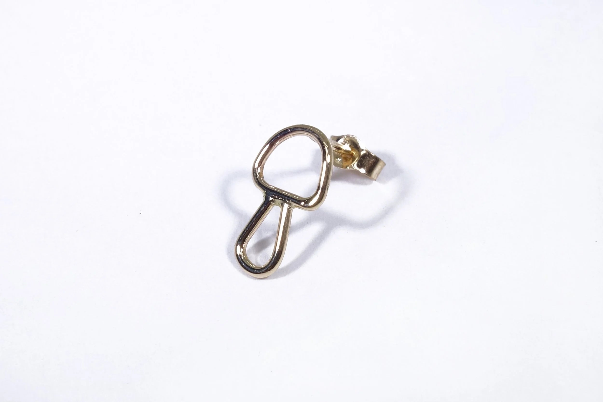 Talisman Fine Jewelry Shroom Stud in 14k Recycled Gold
