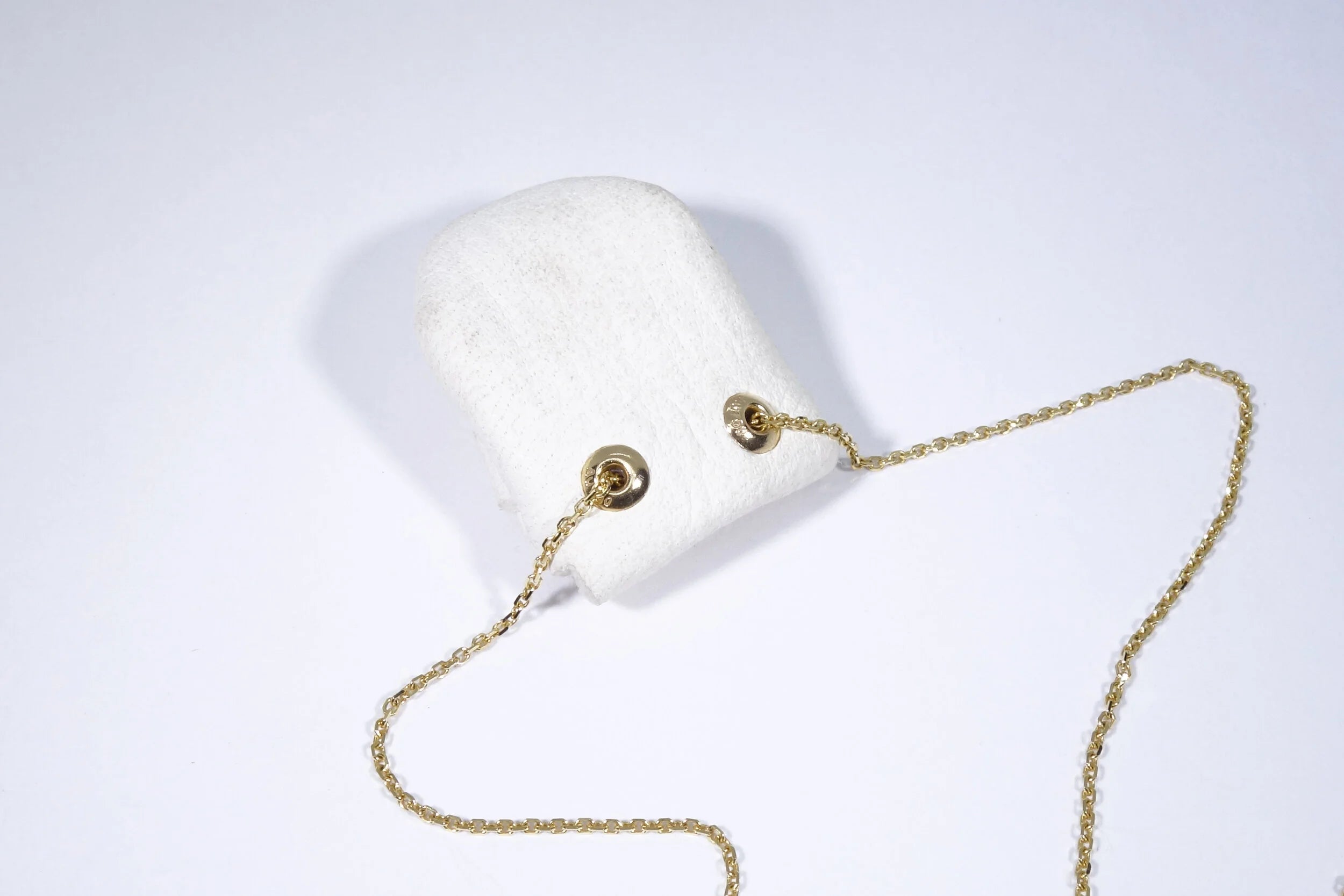 Talisman Fine Jewelry Brilliant Diamond Talisman Pouch Necklace in Leather, Diamond & 14k Gold