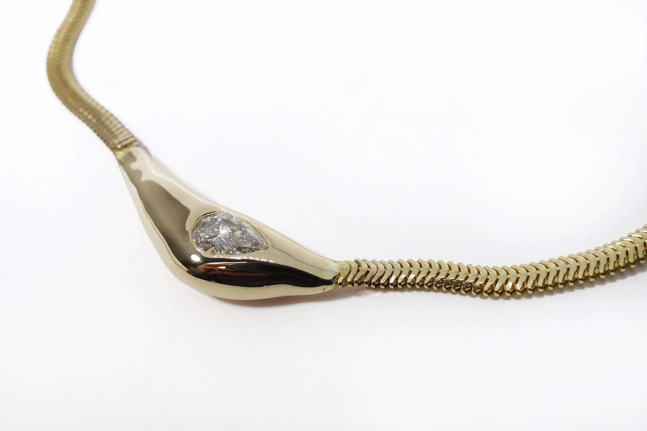 Talisman Fine Jewelry Where the Light Comes Through Necklace in Diamond & 14k Recycled Gold