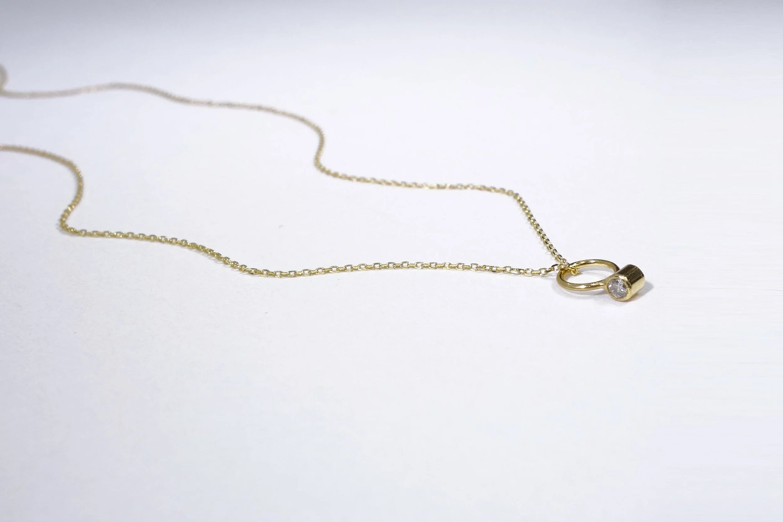 Talisman Fine Jewelry Freyja Necklace in Diamond & 14k Gold
