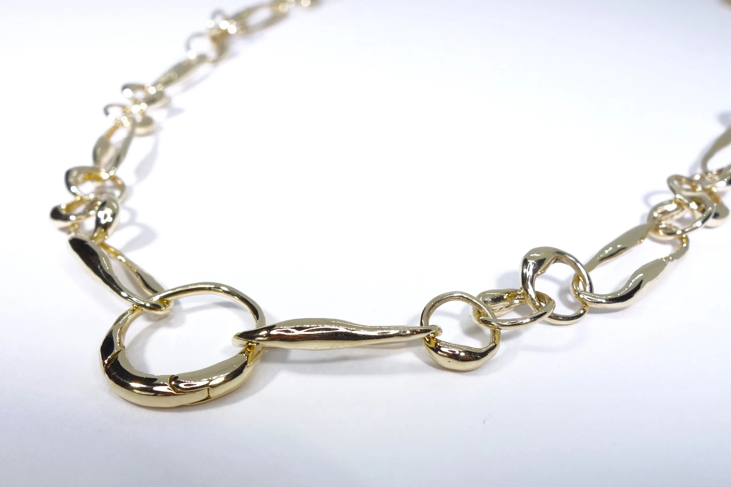 Talisman Fine Jewelry Mary Pendant and Metanoia Chain Set in Diamond & 14k Recycled Gold