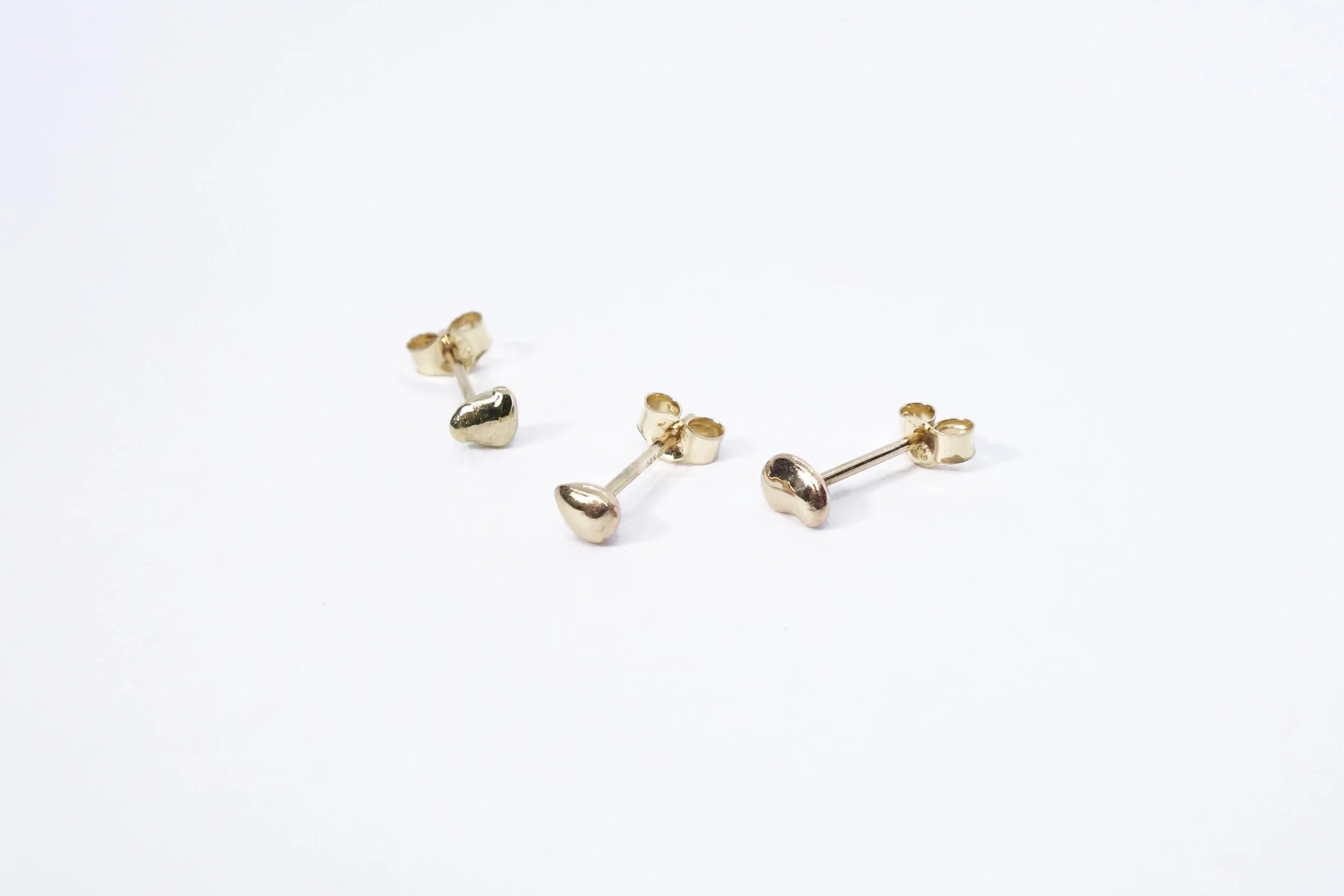 Talisman Fine Jewelry Mini Orb Stud in 14k Recycled Gold