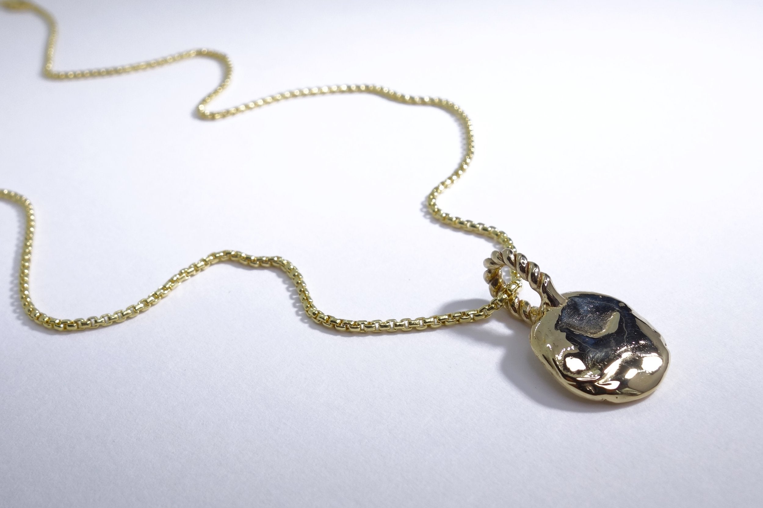 Talisman Fine Jewelry Phoenix Amulet Necklace in 14k Recycled Gold