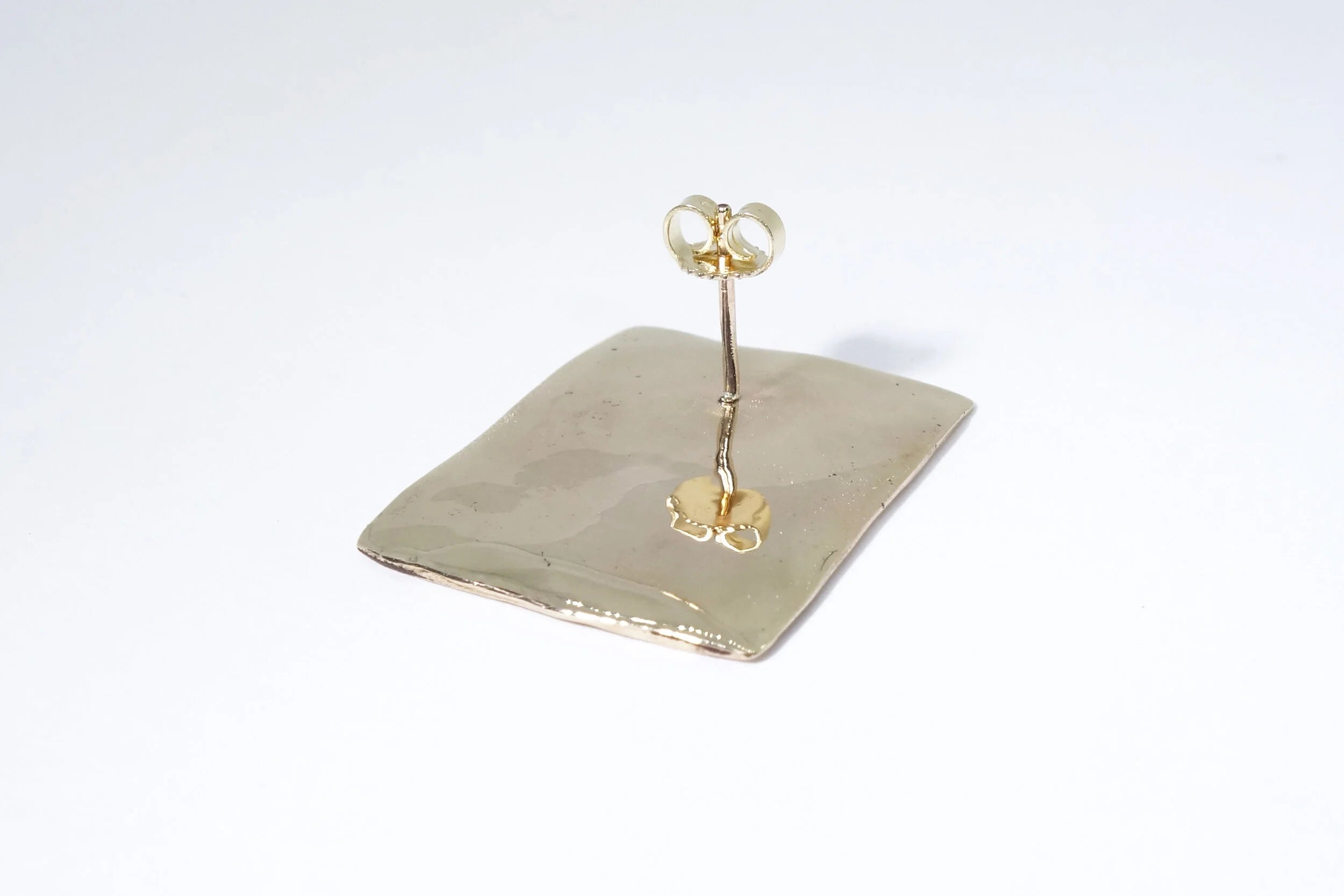 Talisman Fine Jewelry Plane Earrings in 14k Recycled Gold