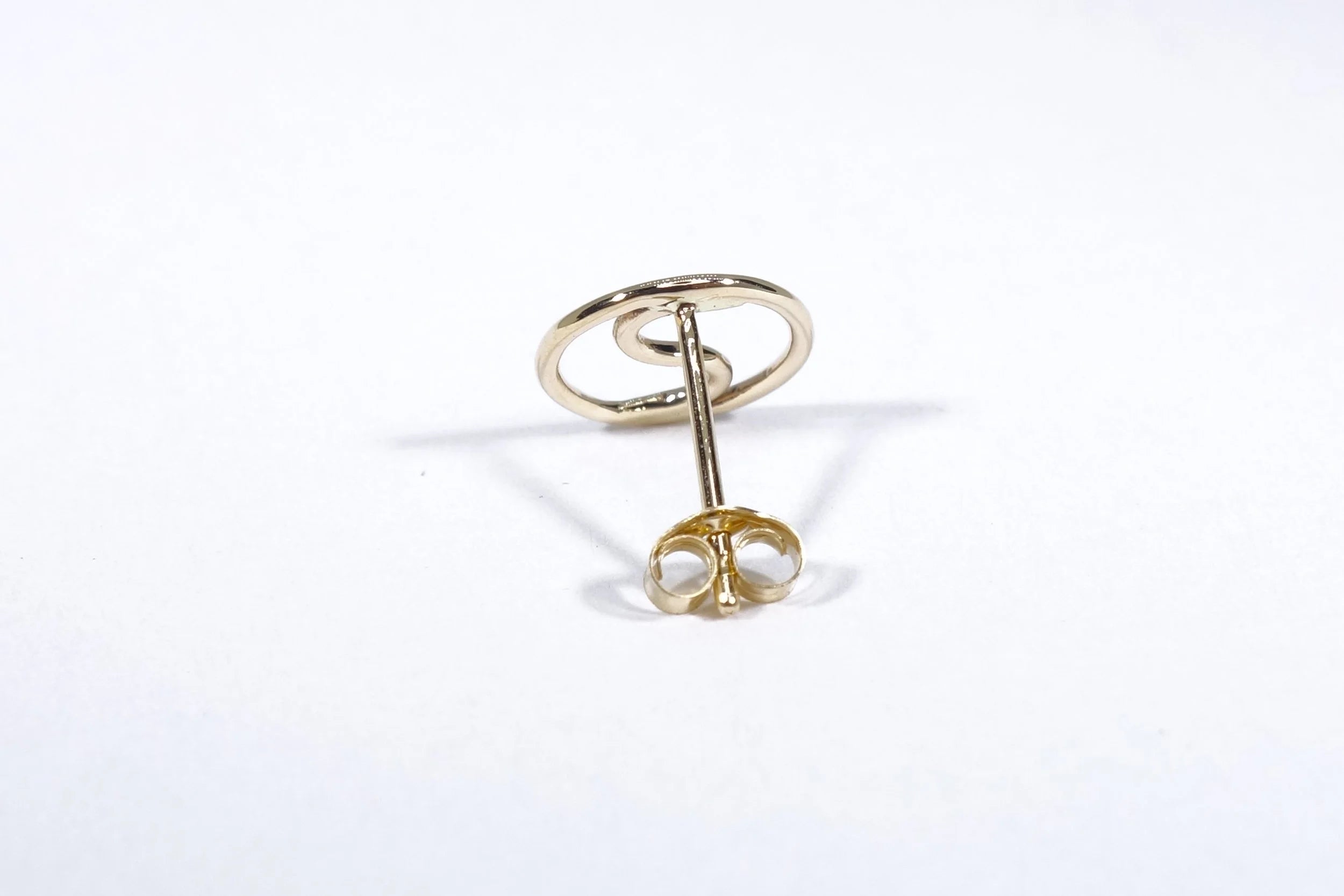 Talisman Fine Jewelry Yin Yang Stud in 14k Recycled Gold