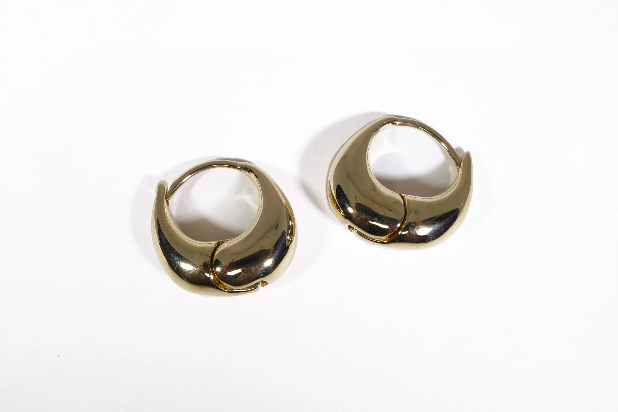 Talisman Fine Jewelry Athena Hug Hoops in 14k Recycled Gold